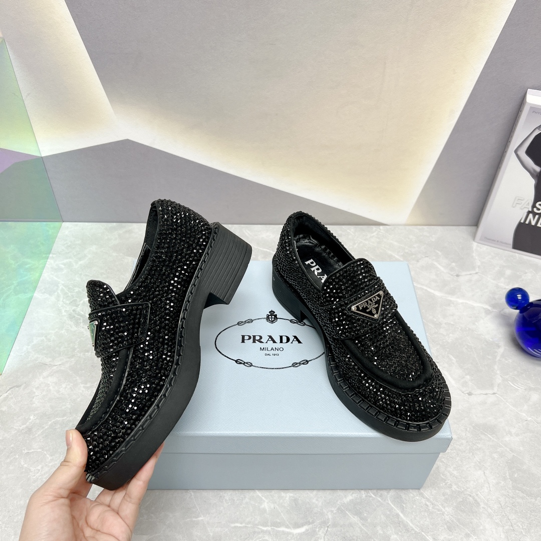 Prada New Women Loafers Size 35-41