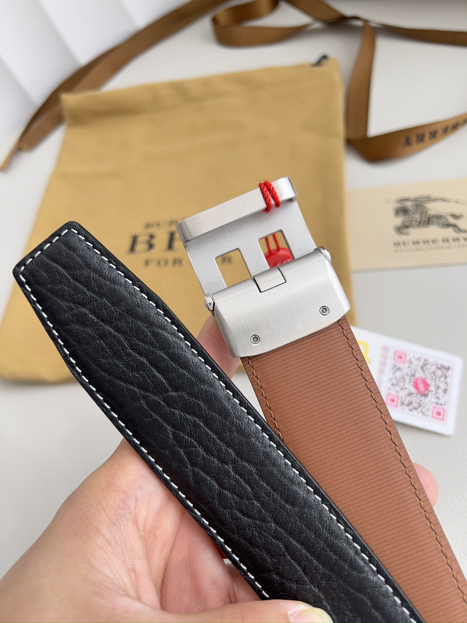 UGG Burberry Men Belt Width 3.5cm