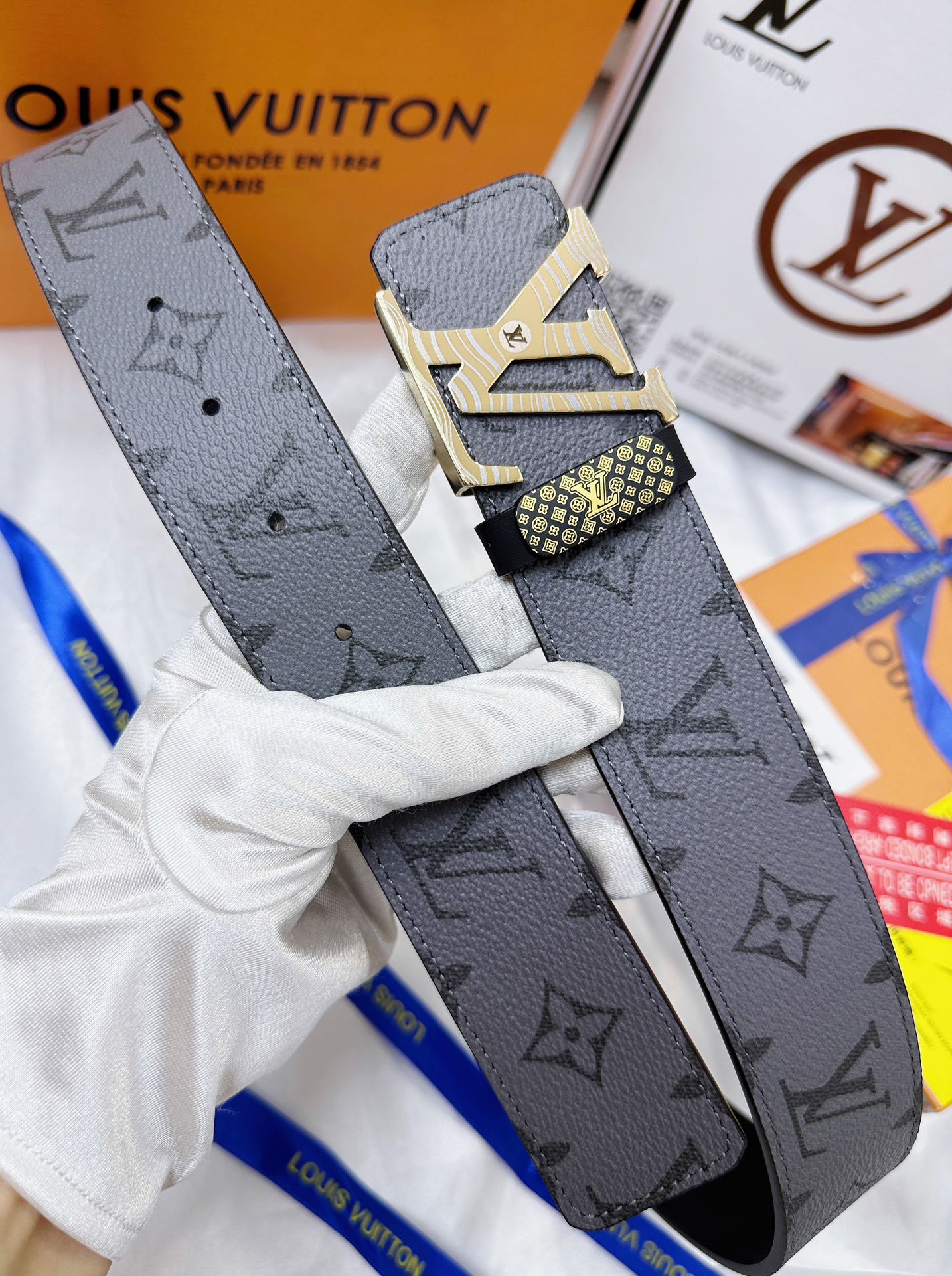 Louis Vuitton Men Belt Width 3.8cm