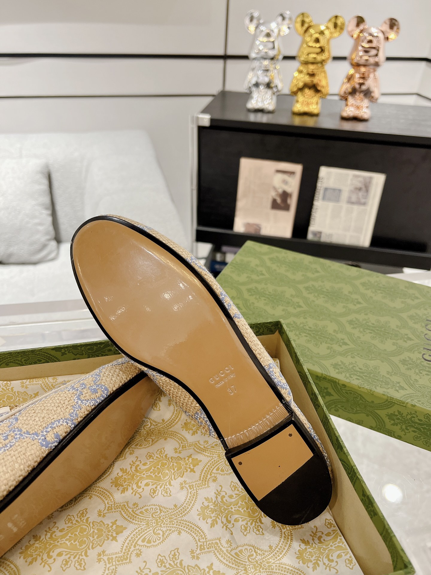 Gucci Princetown GG Slippers Size 35-40