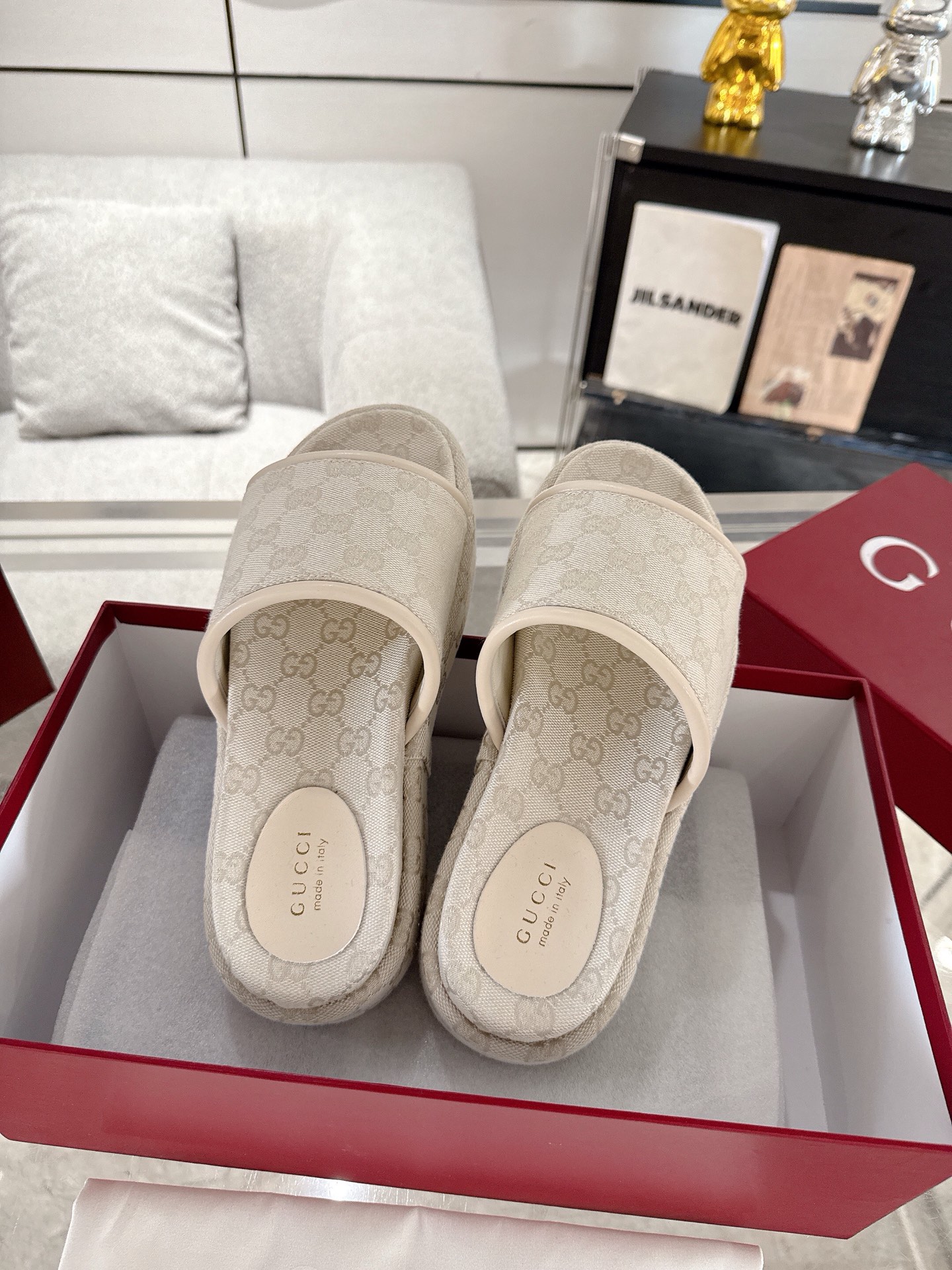 Gucci Platform Sandal Slippers Size 36-44