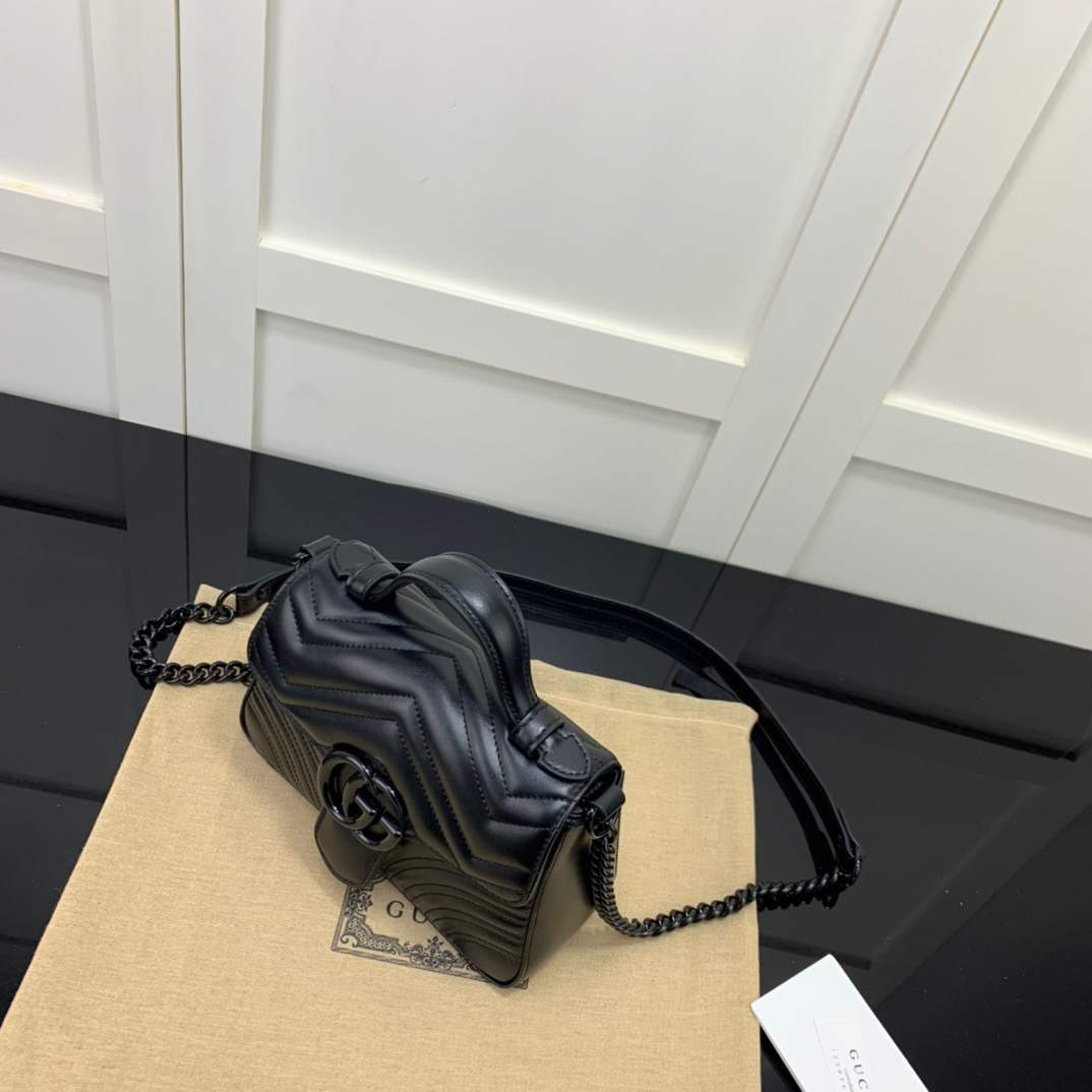 Gucci GG Marmont Top Handle Bags for Women Size 21*15.5*8cm