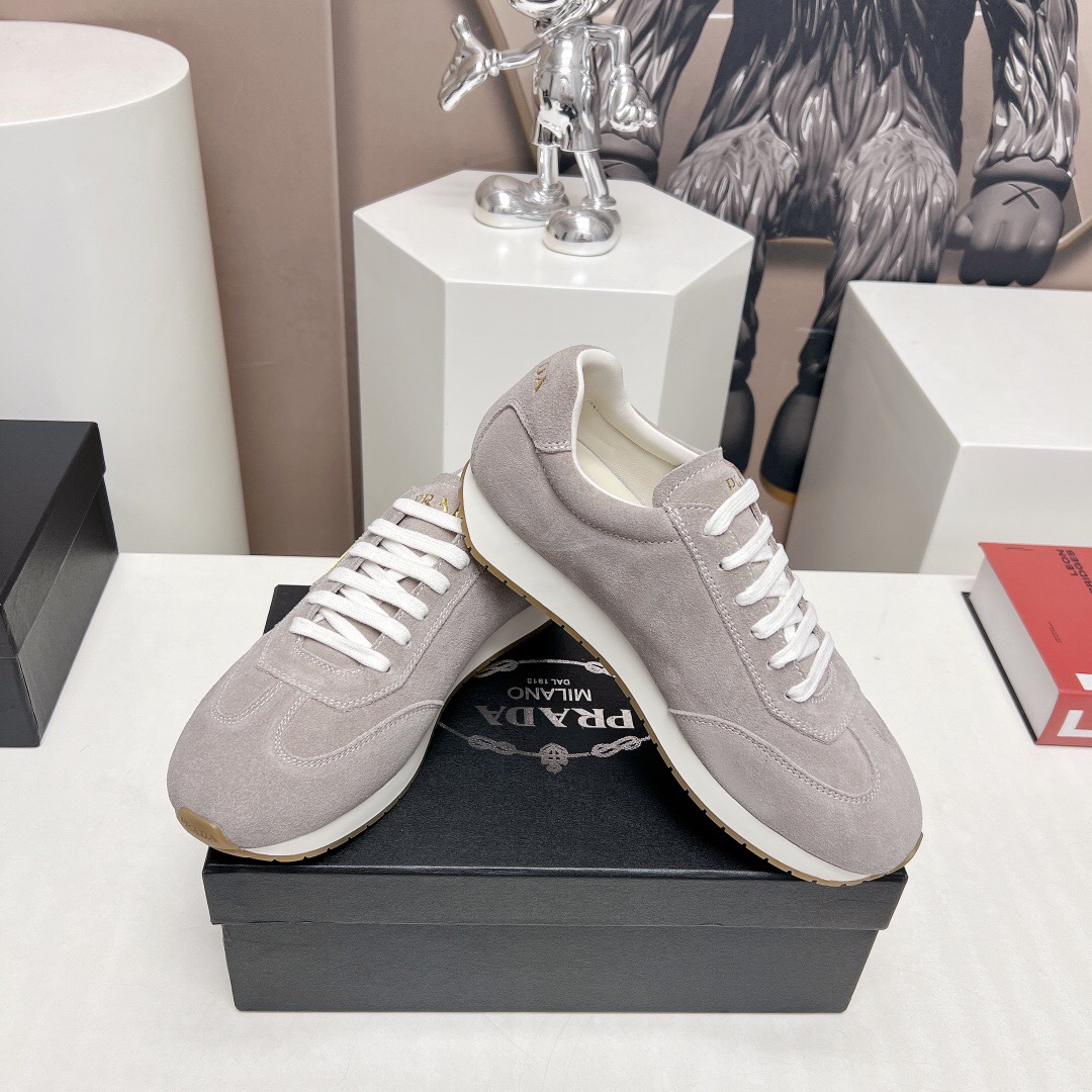 Prada Rank Suede Sports Shoes Size 39-45