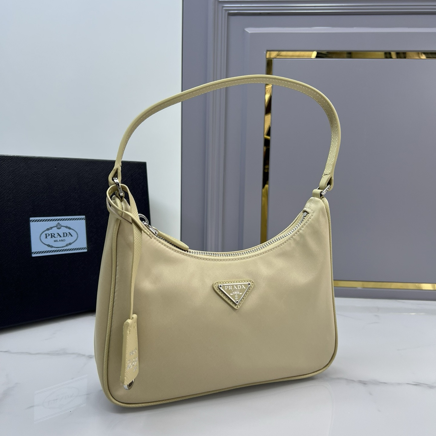 Prada 1NE204 Redition 2005 Women Bags 22*18*6.5cm