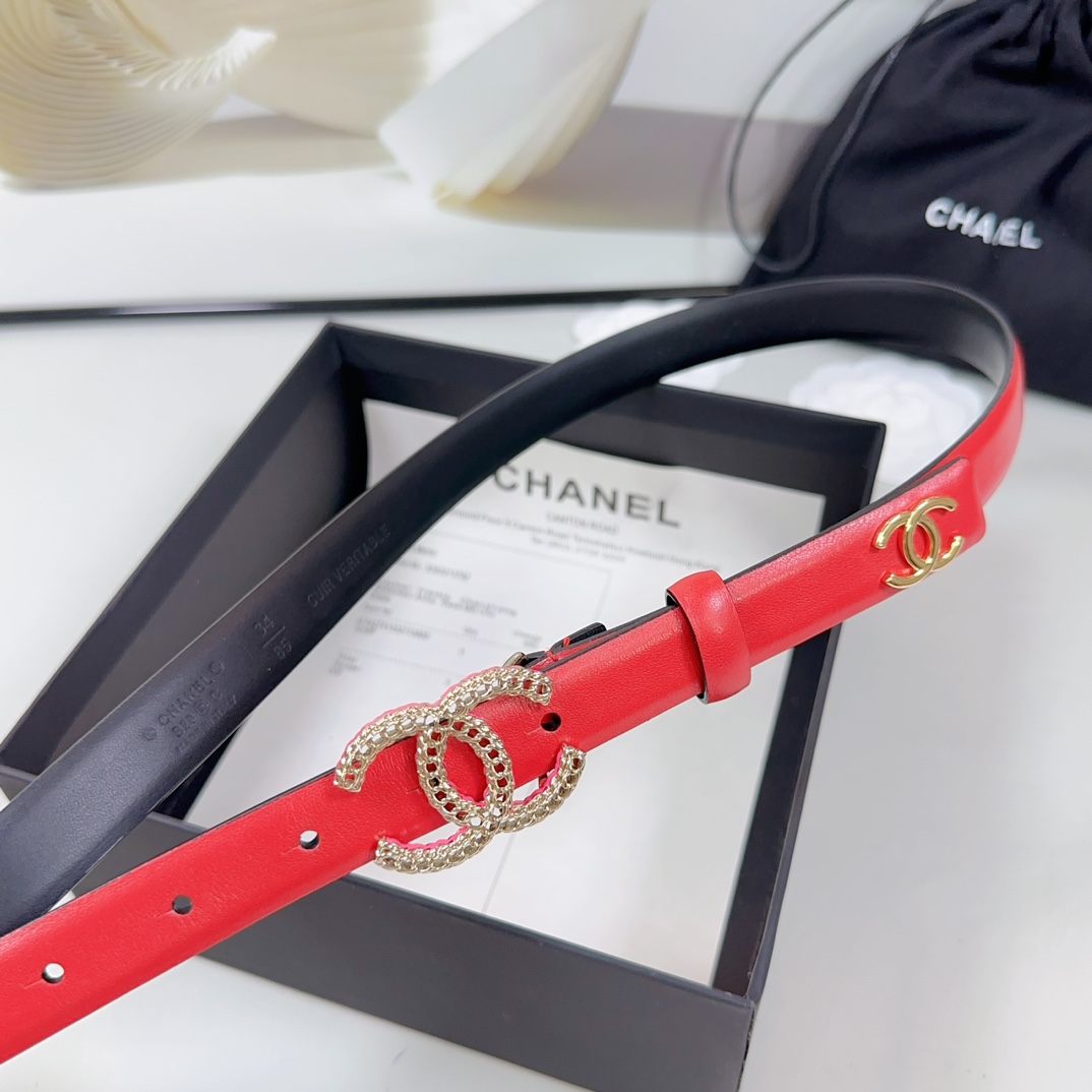 Chanel Women Belt Width 2cm