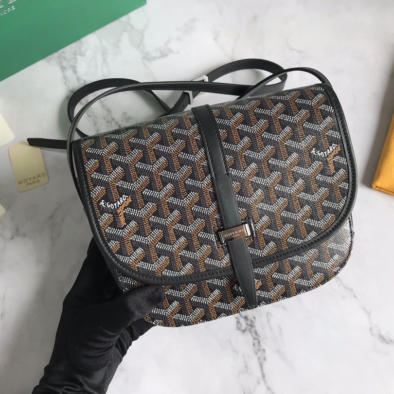Goyard Belvedere Shoulder Bags for Men Size 22*16*7cm