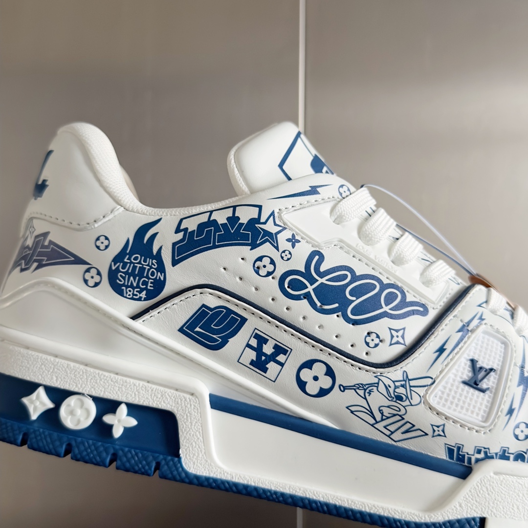 Louis Vuitton 2024New LV Trainer Sneaker Size 40-46