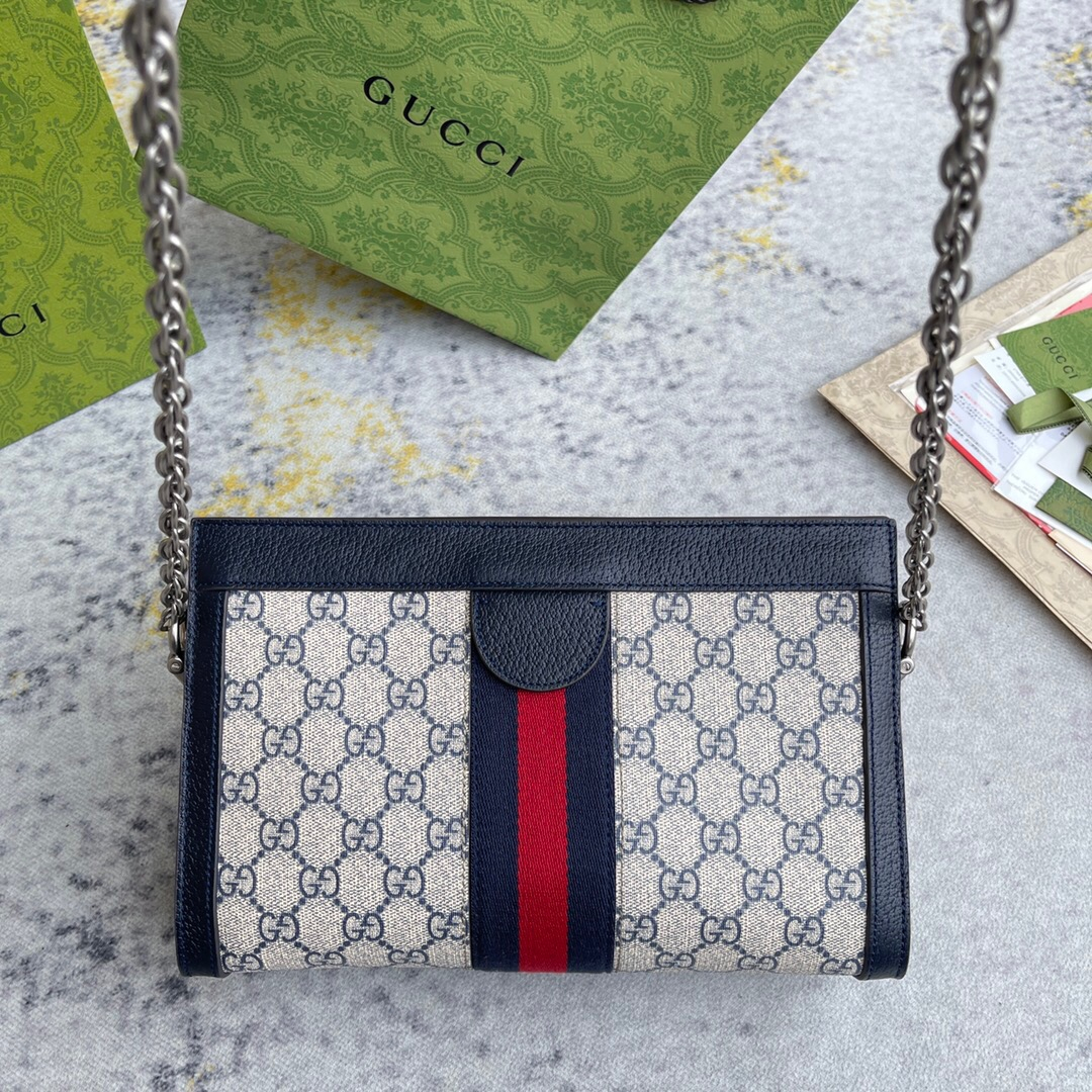 Gucci GG Ophidia Women Shoulder Bags Size 26*17*8cm