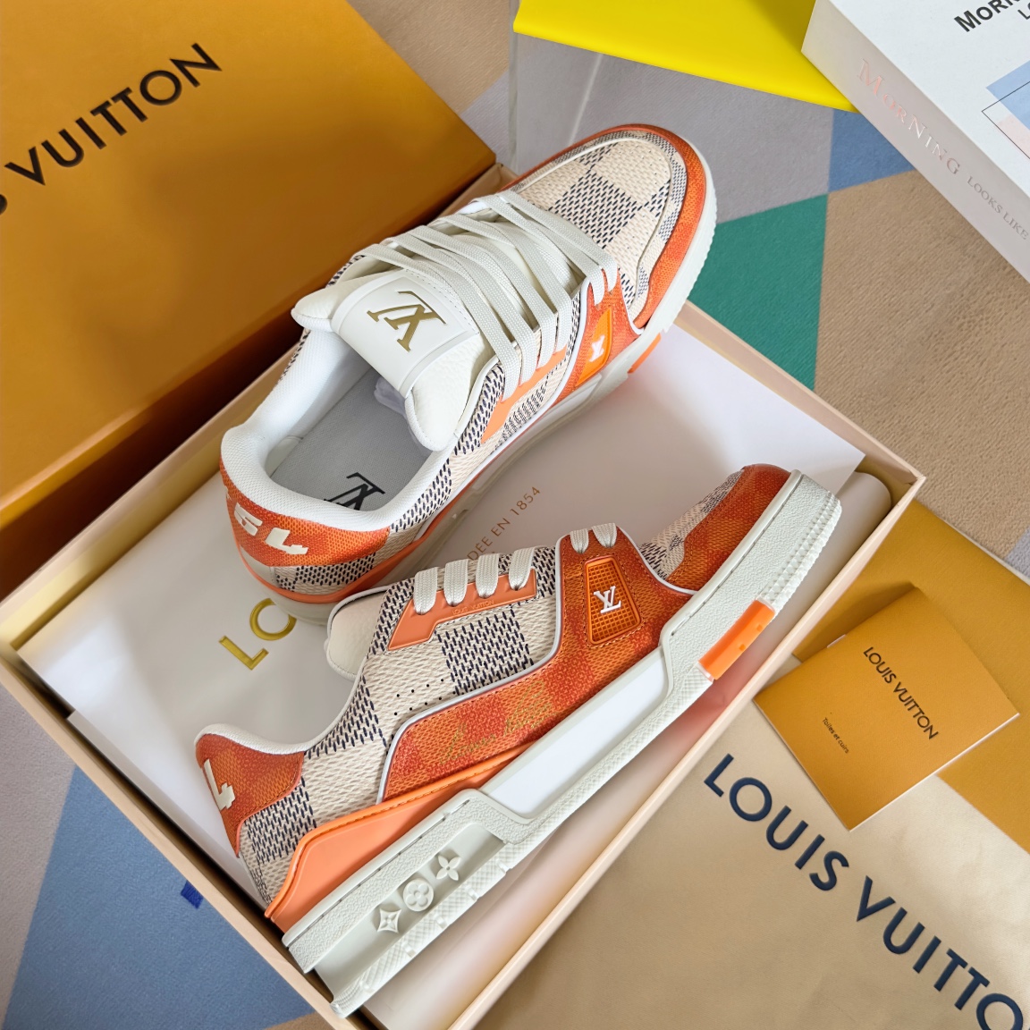 Louis Vuitton 2024New LV Trainer Sneaker Size 36-46