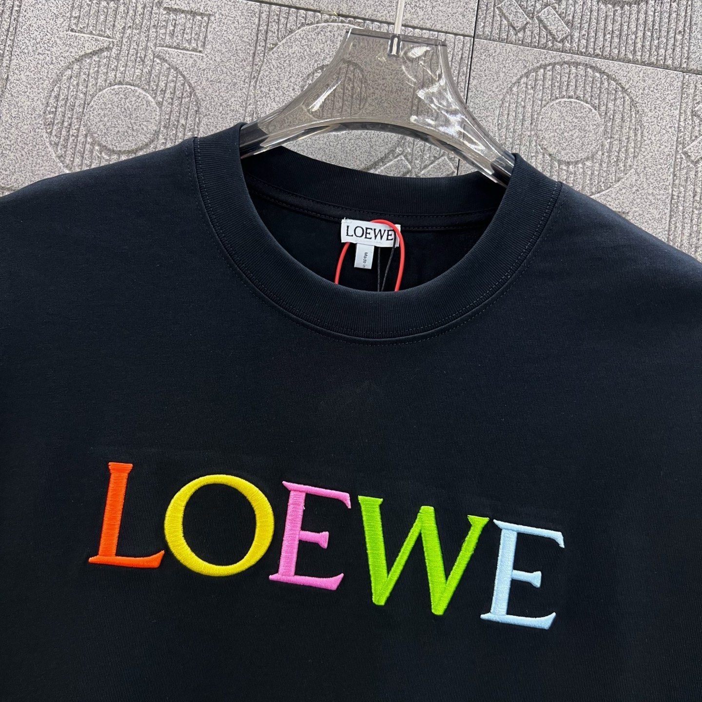 Loewe T Shirt  Embroider Logo Size XS-L