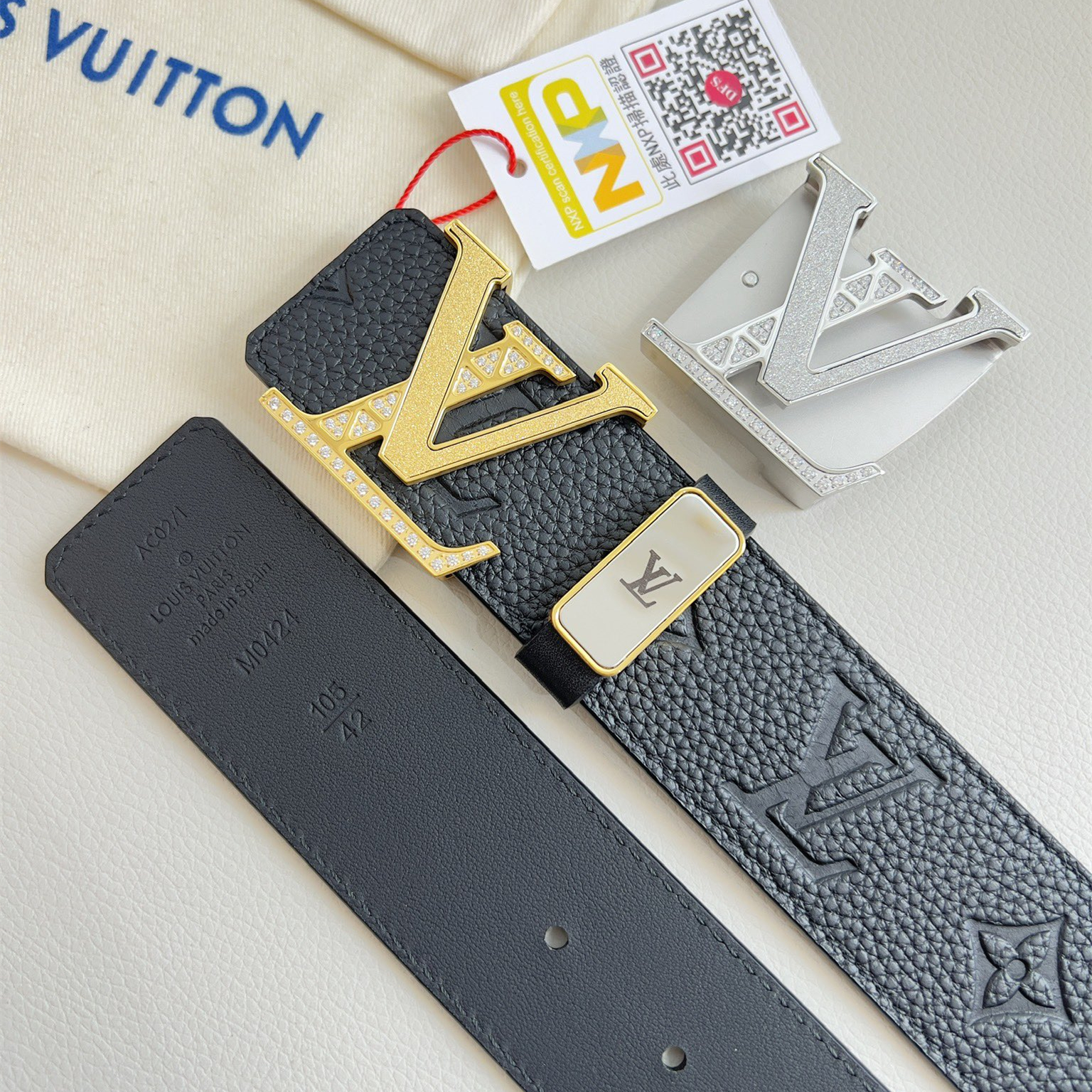 Louis Vuitton Men Belt Width 3.8cm