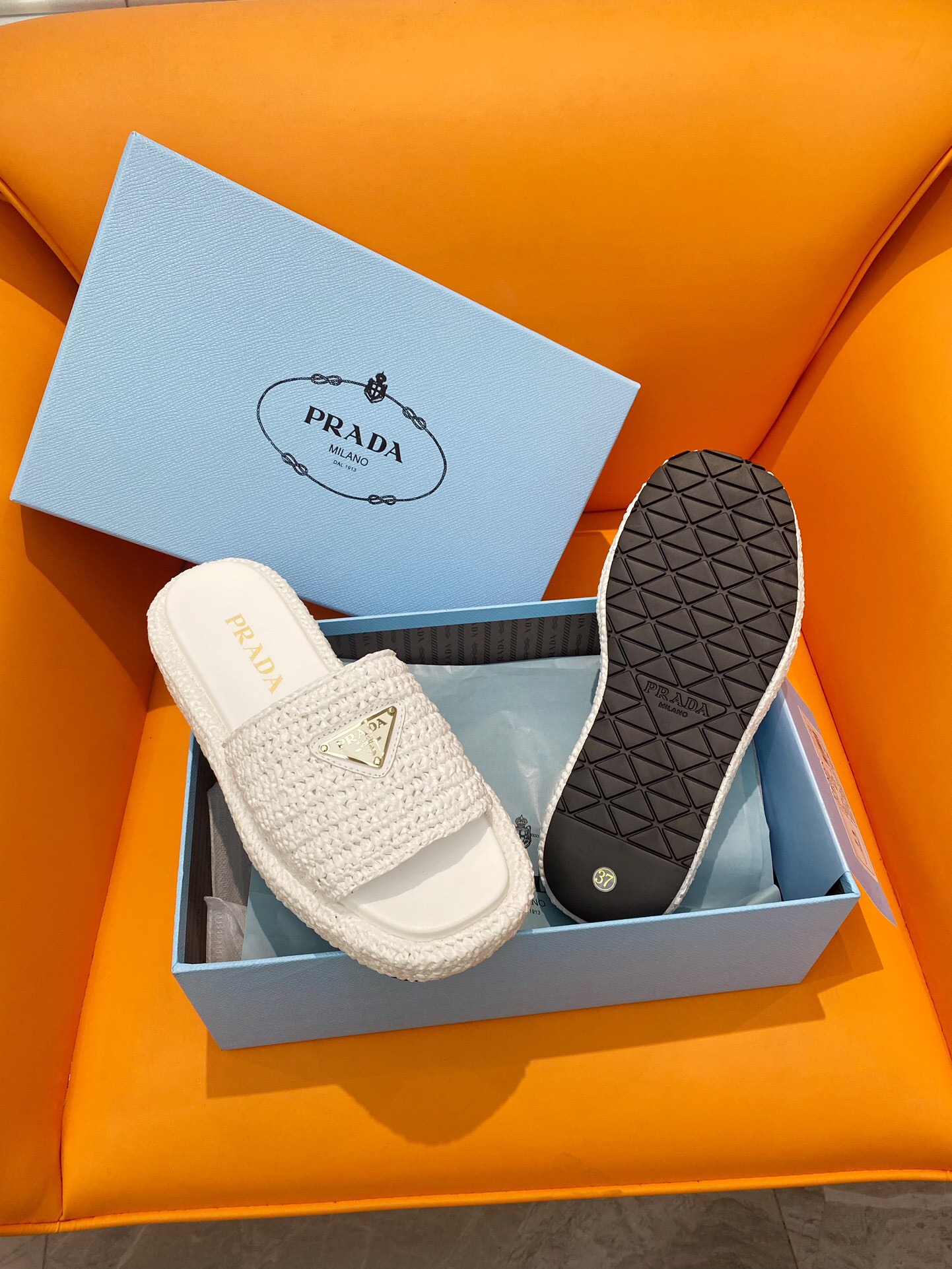 Prada 2024 New Monolith sandals Size 36-40