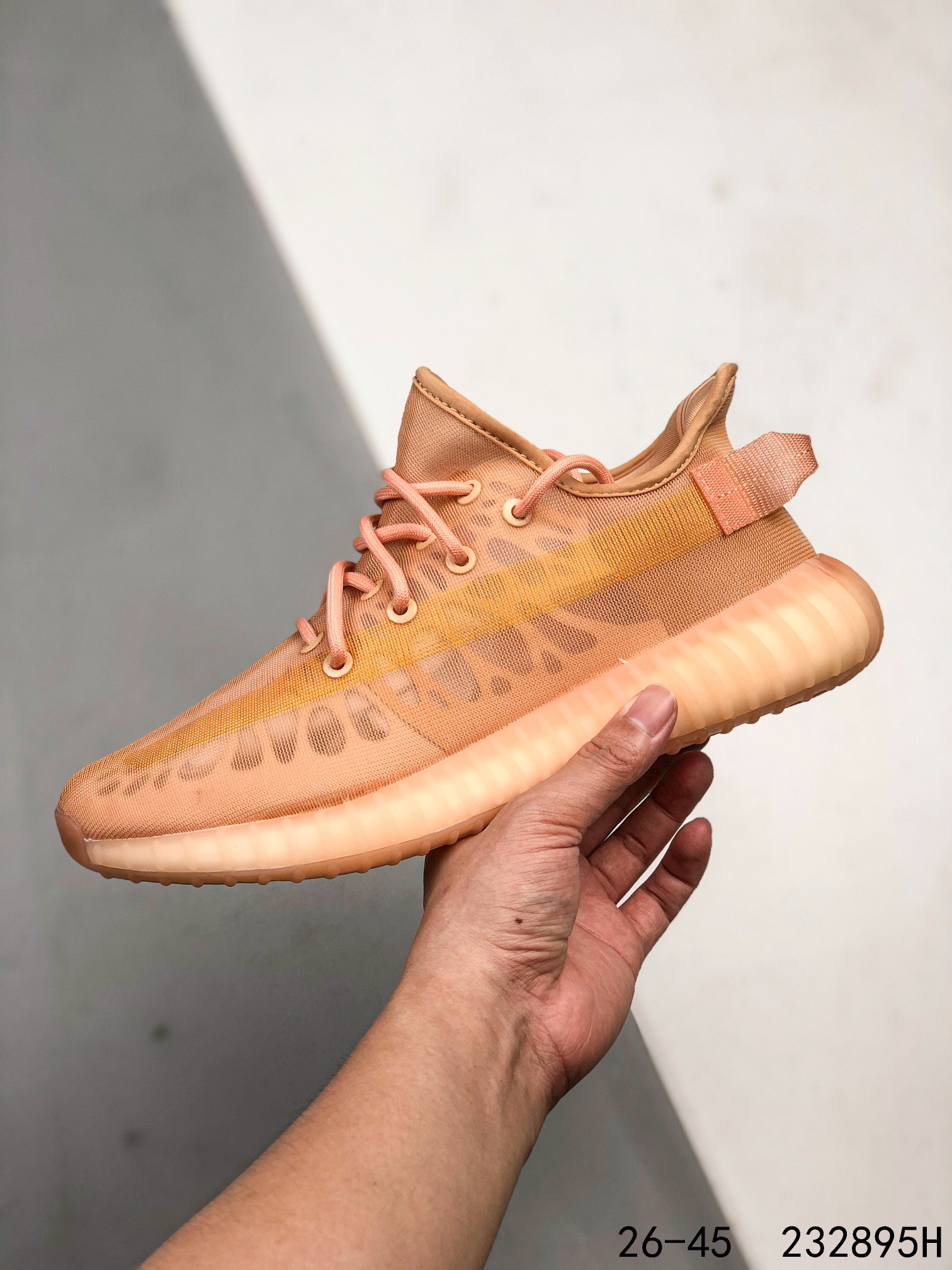 Yeezy 350 Boost 350 V2 Mono Lce Mens/Women Sneakers Shoes Orange 36 - 45