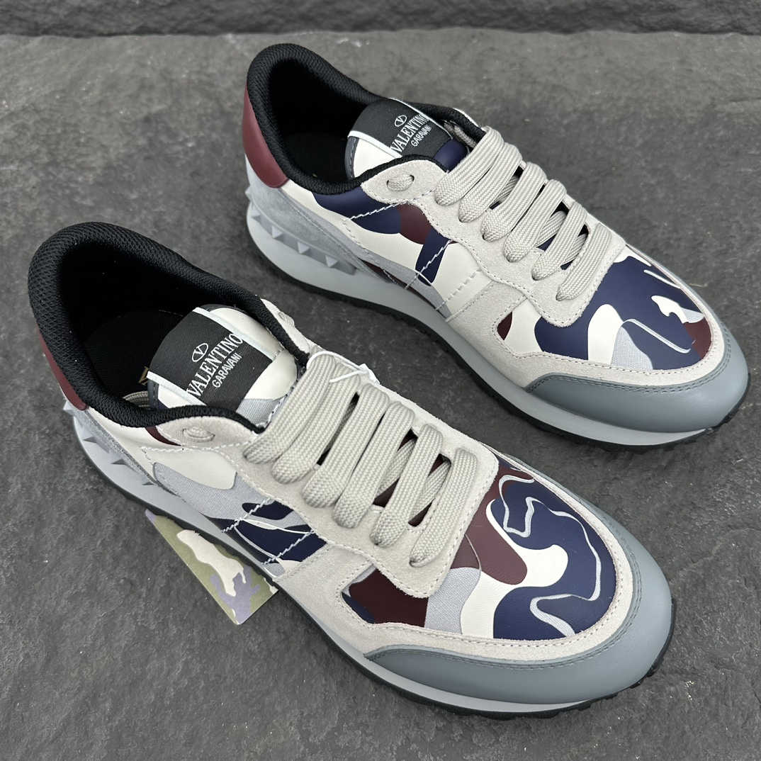 Valentino Camouflage Rockrunner Sneaker Size 36-46