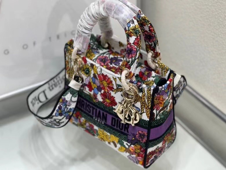 Dior Lady Women Shoulder Bags 24*20*11cm