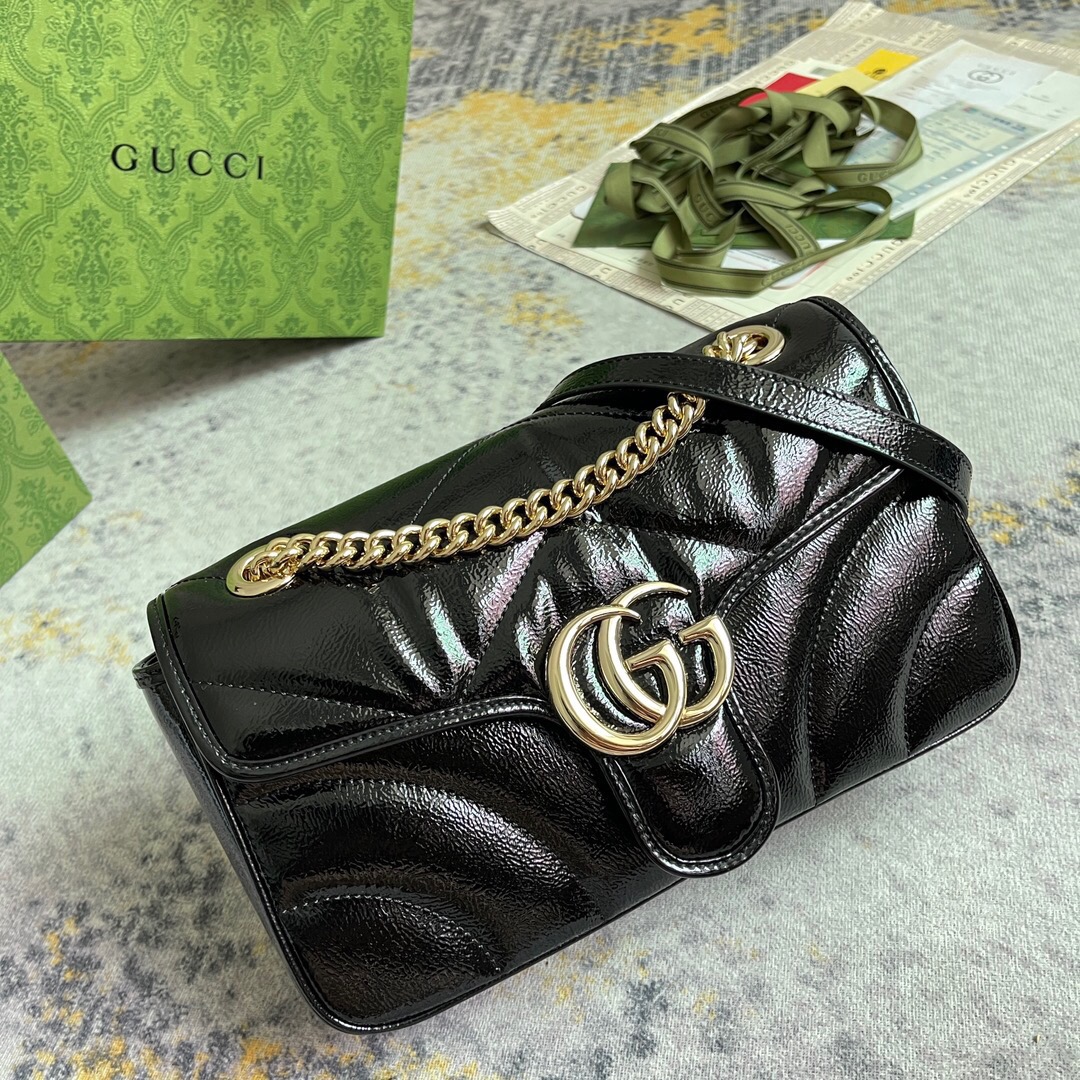 Gucci Kleine GG Marmont Shoulder Bags Size 26*15*7cm