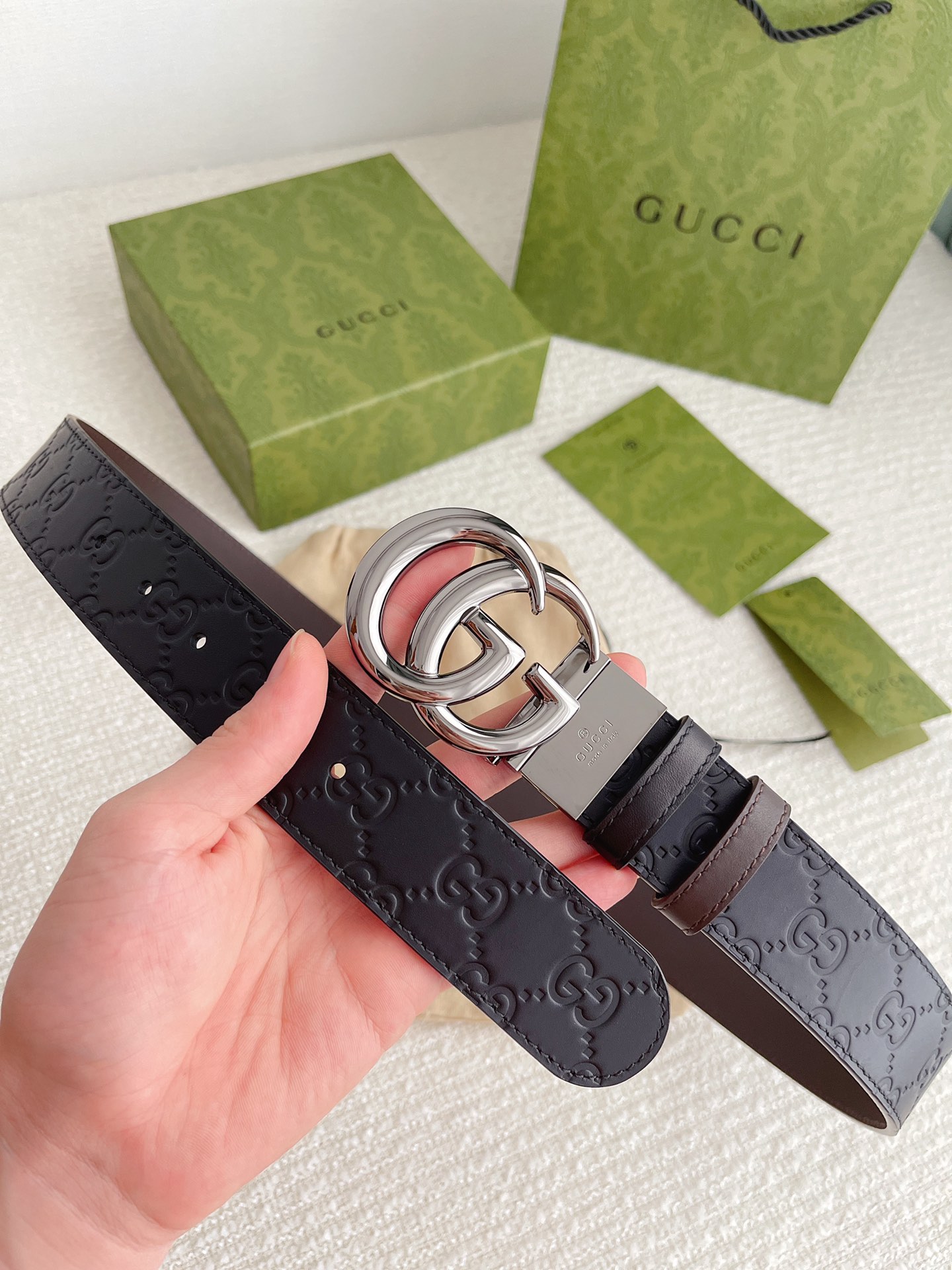 Gucci Men Belt Width 3.8cm