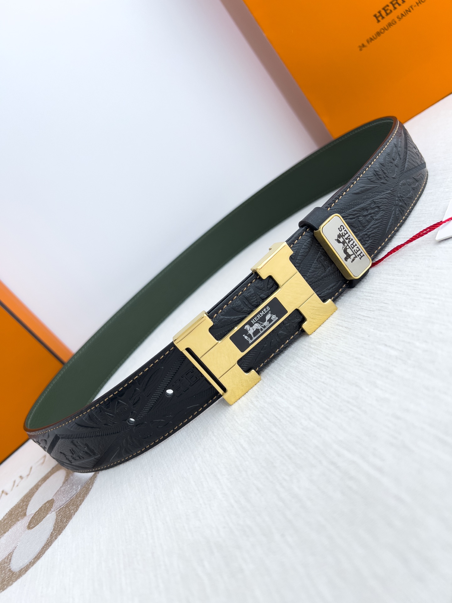 Hermes Men Belt Width 3.8cm