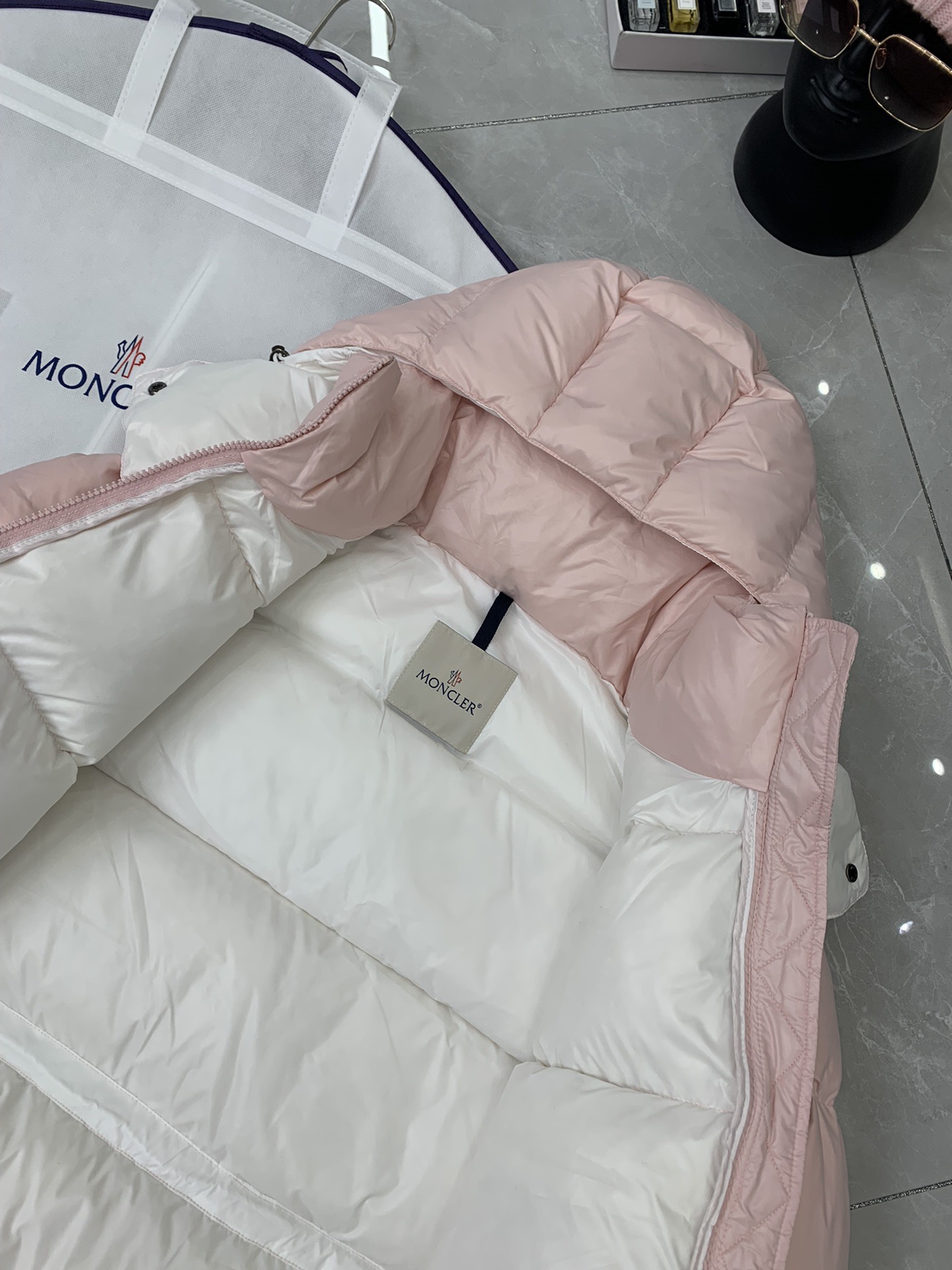 Moncler Abbaye Women Winter Jacket Size 0-3