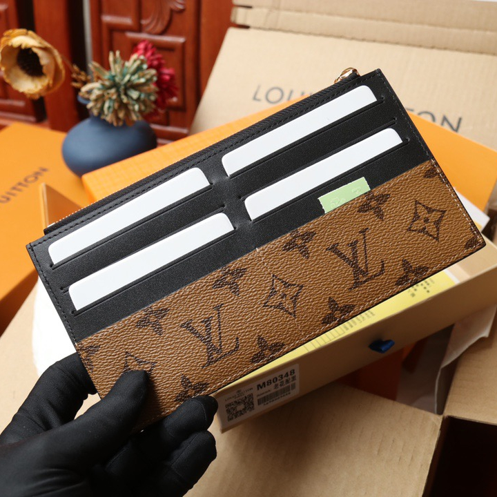 Louis Vuitton Slim Purse Size 20*11*0.5cm M80348 M80390 N60536