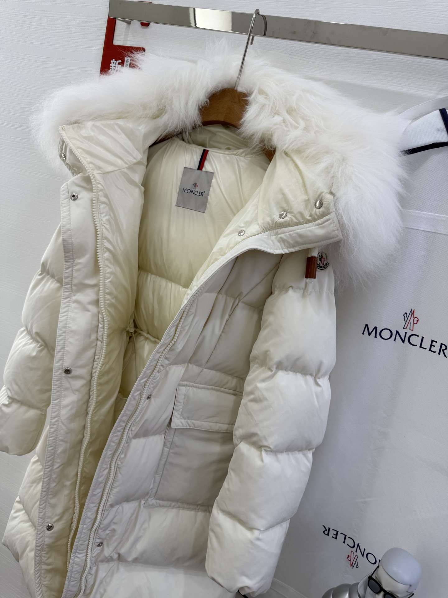 Moncler Women Bosona Long Down Jacket Size S-XL
