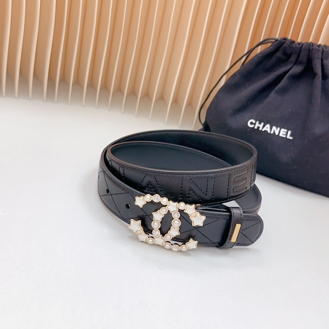 Chanel Women Belt Width 3cm