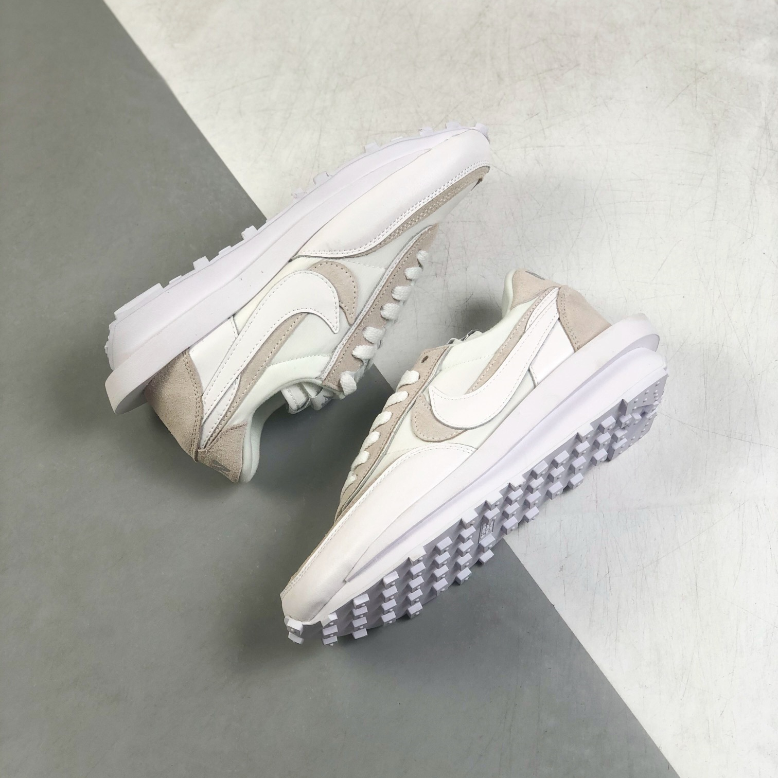 Nike x Sacai LDV Waffle Sneakers Shoes White Mens/Women 36 - 46