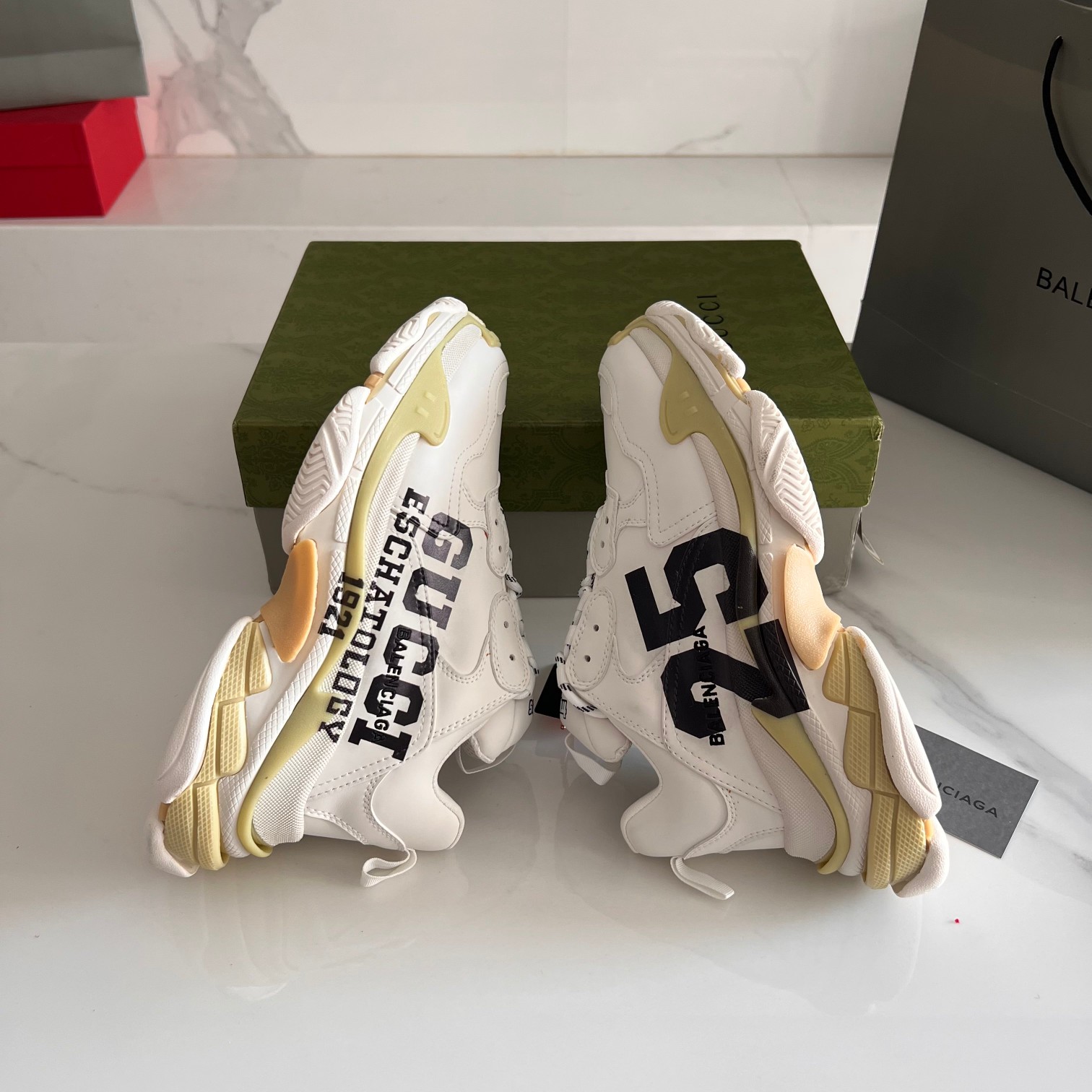 Balenciaga & Gucci Triple S Sneaker Unisex Size 35-45