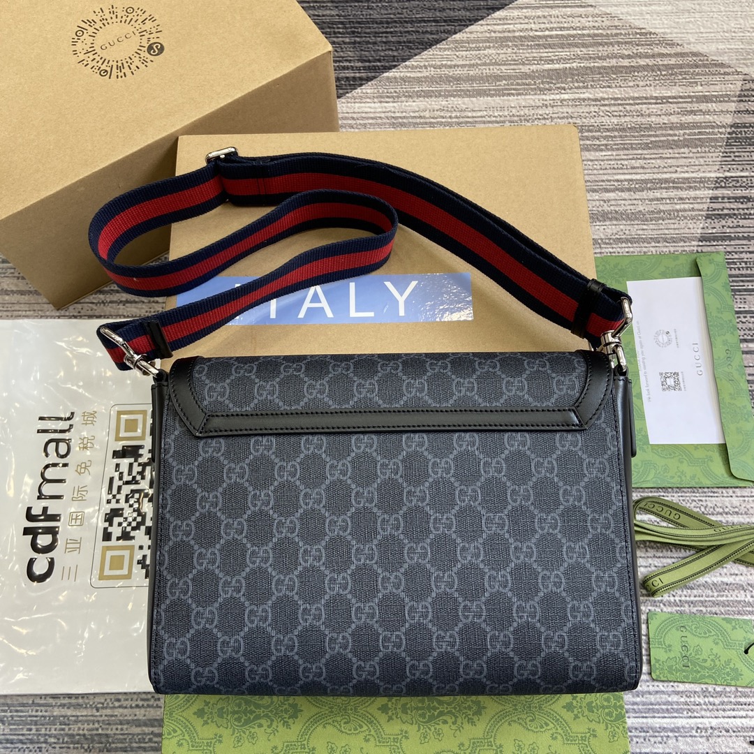 Gucci GG Supreme Shoulder Bags Size 20*27*8cm
