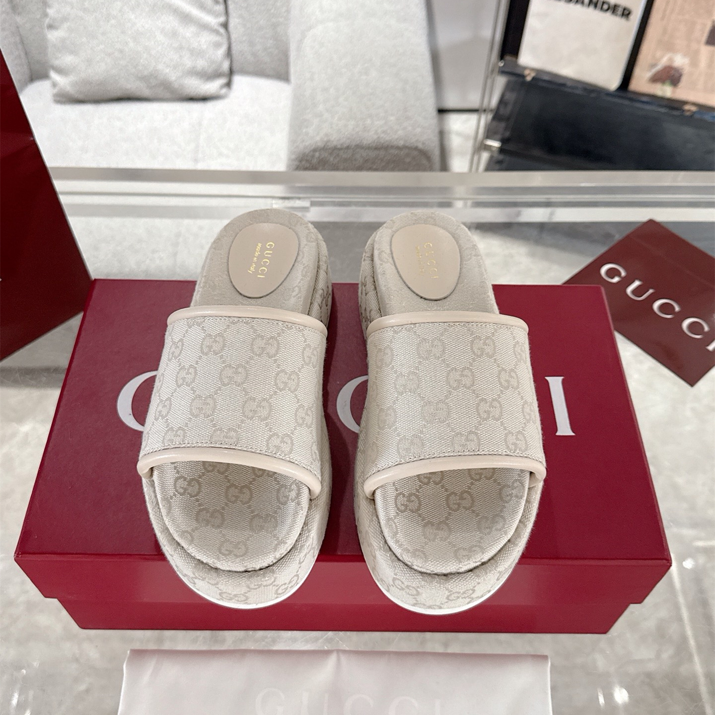 Gucci Platform Sandal Slippers Size 36-44