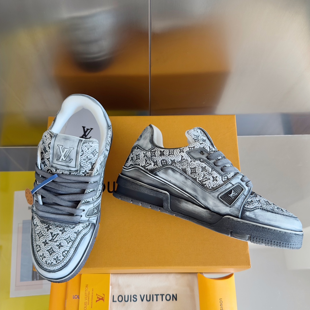 Louis Vuitton 2024ss Trainer Sneaker Size 36-46