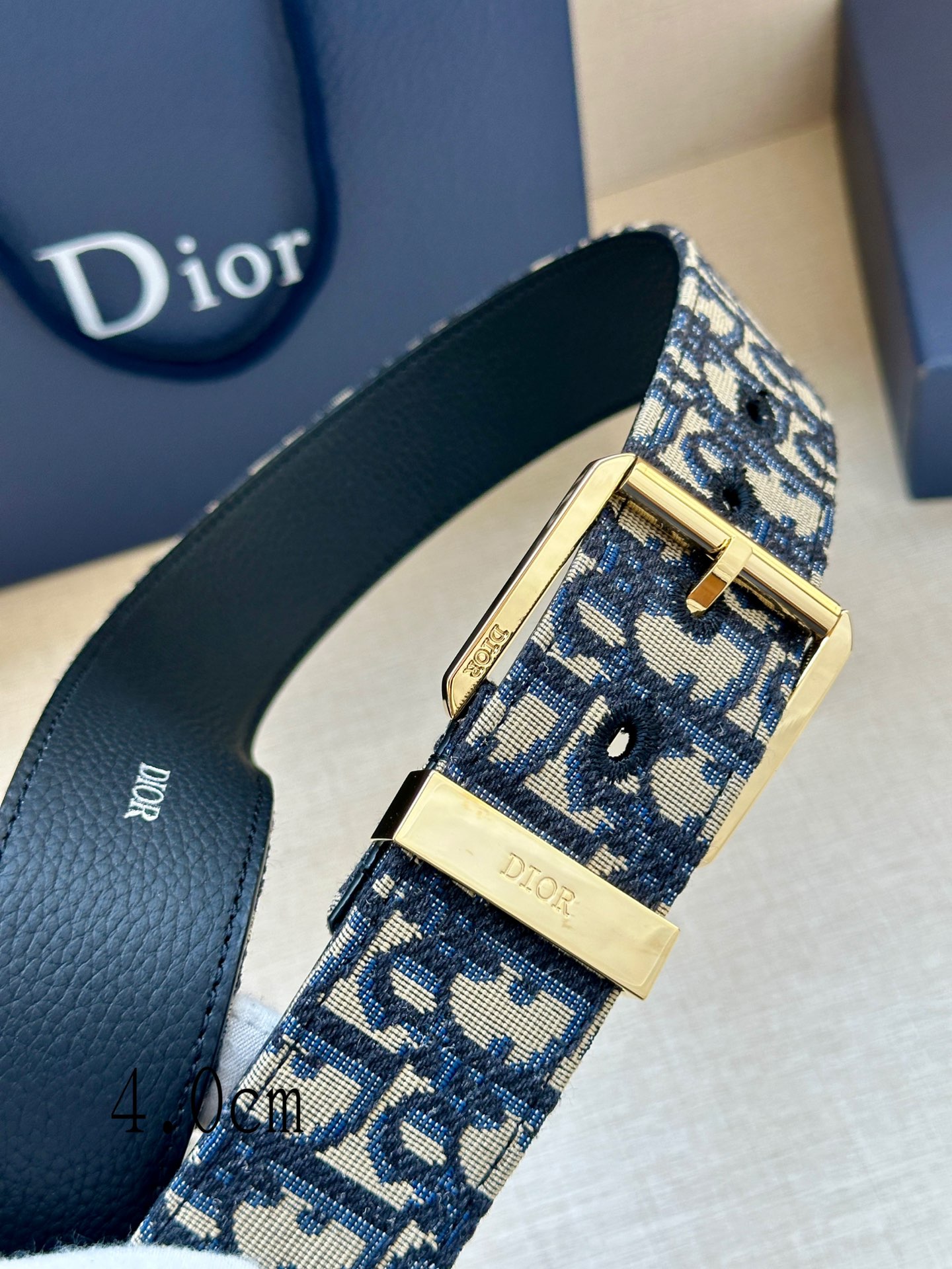 Dior Men Belt Width 4cm