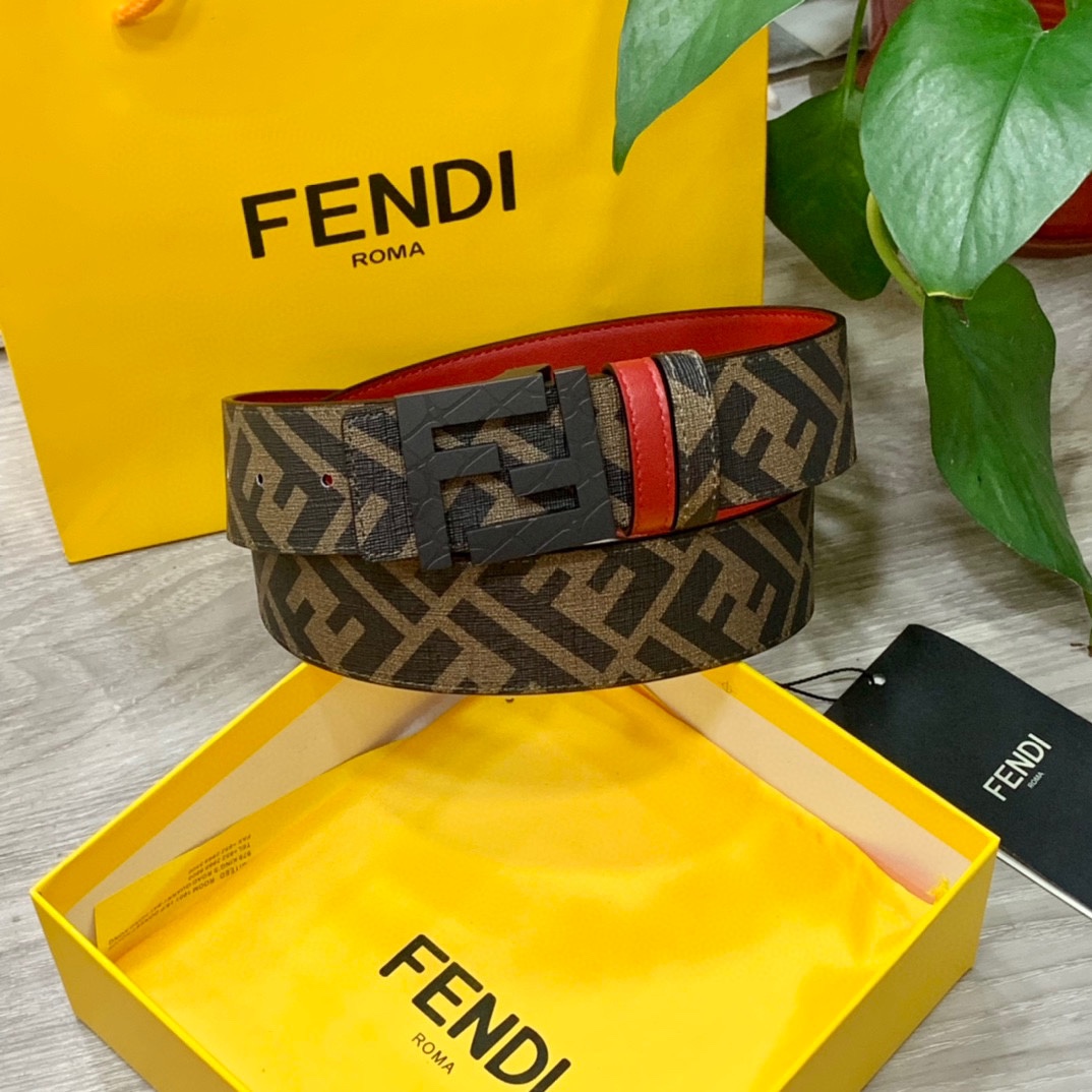 Fendi Men Belt Width 4cm