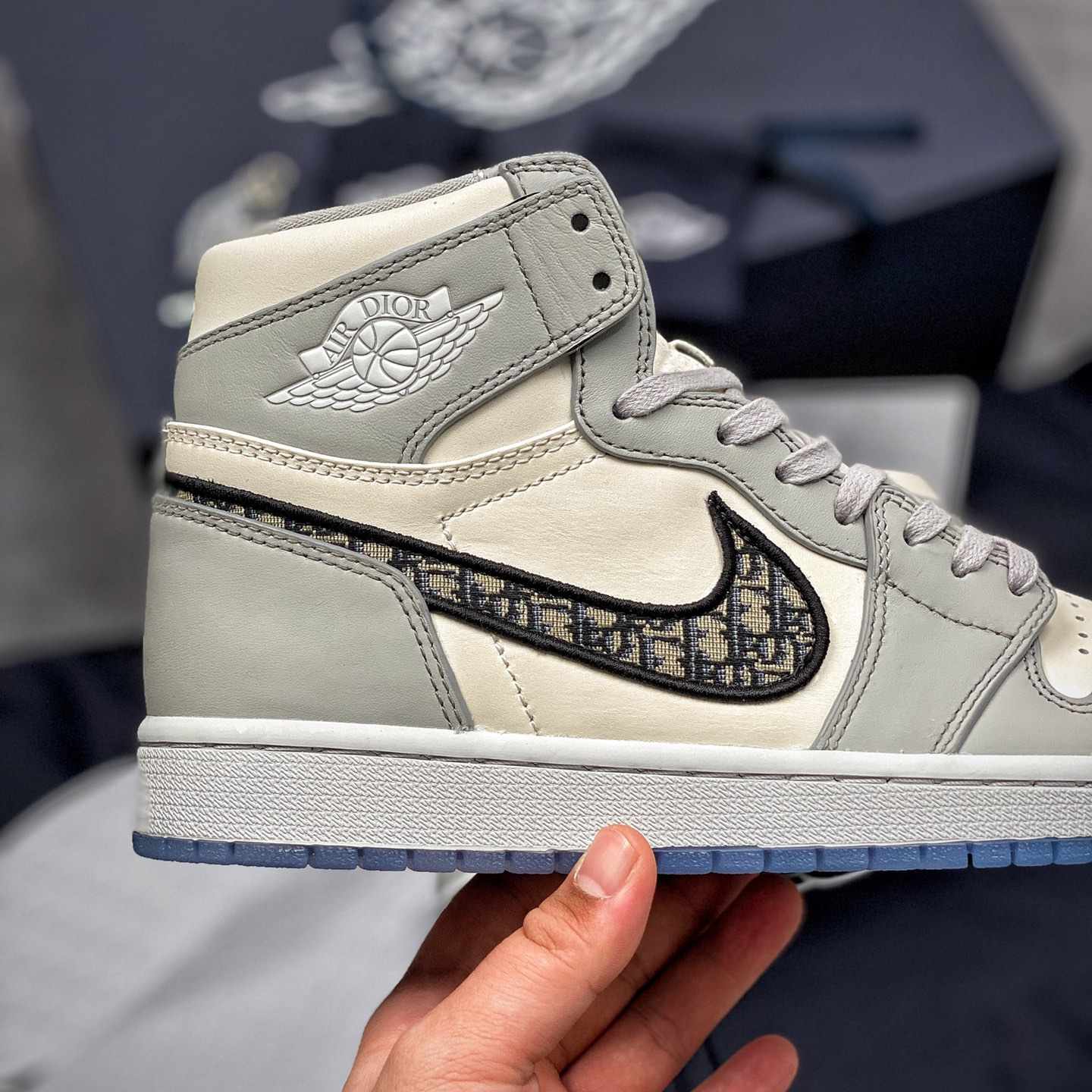 Nike Air Jordan 1 x Dior Sneaker Shoes Gr. 36-46