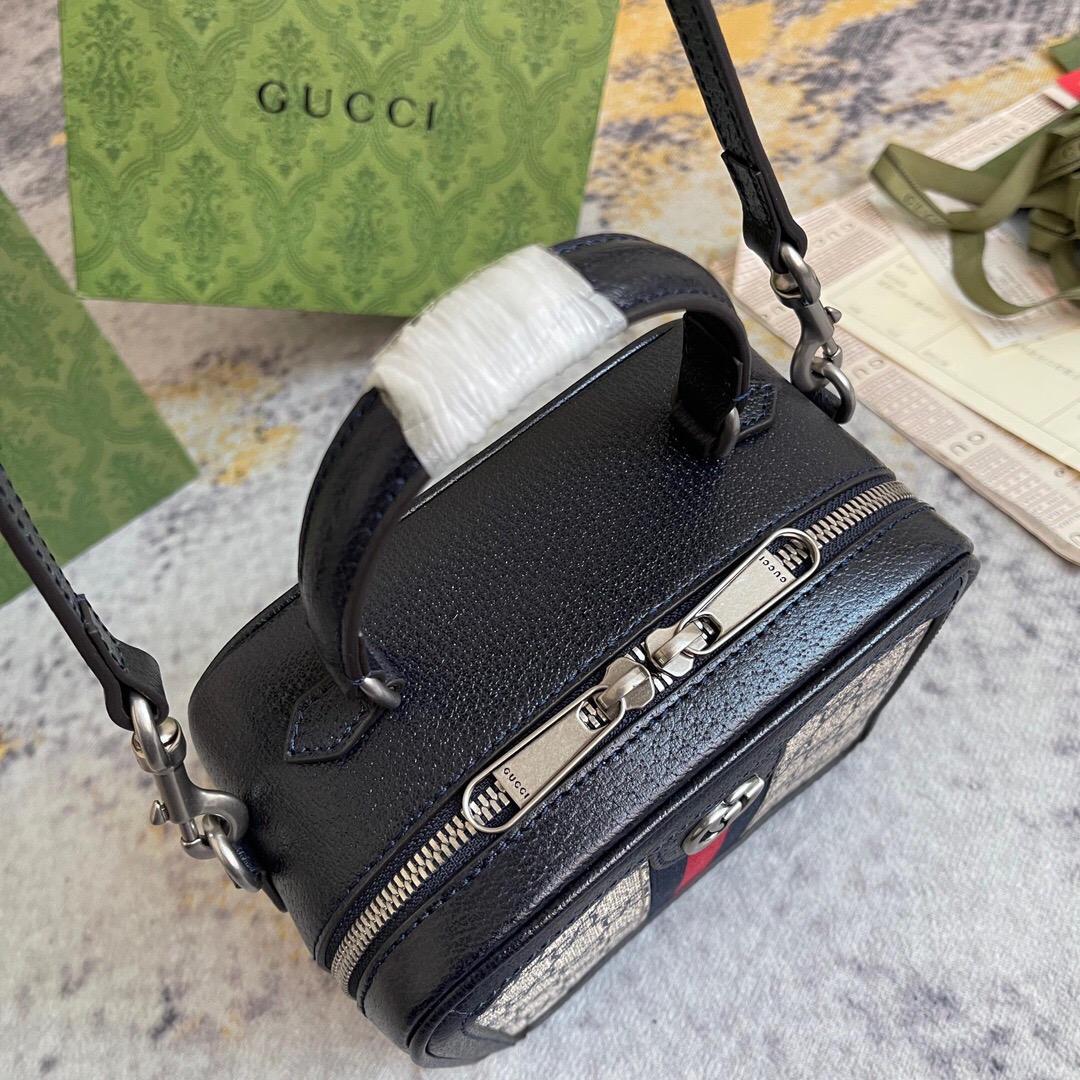 Gucci Ophidia GG Mini Shoulder Bags 17.5*16.5*9.5cm