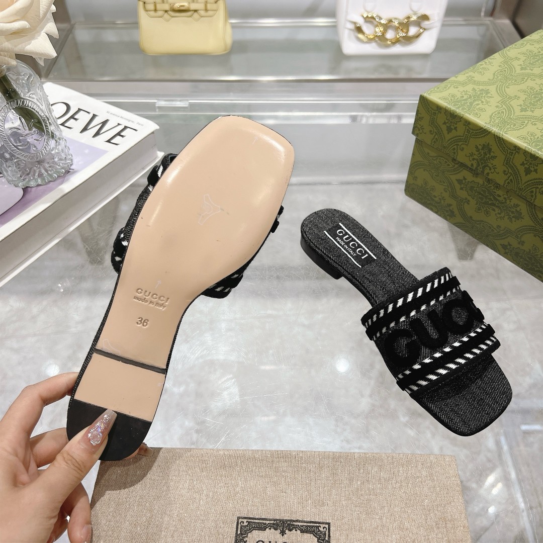 Gucci Lido Slippers Size 36-41