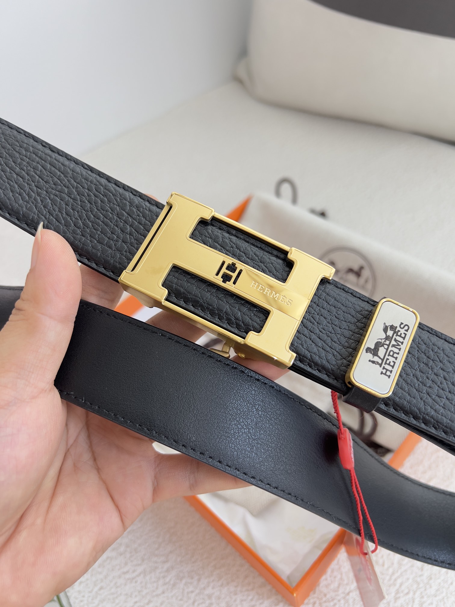 Hermes Men Belt Width 3.5cm