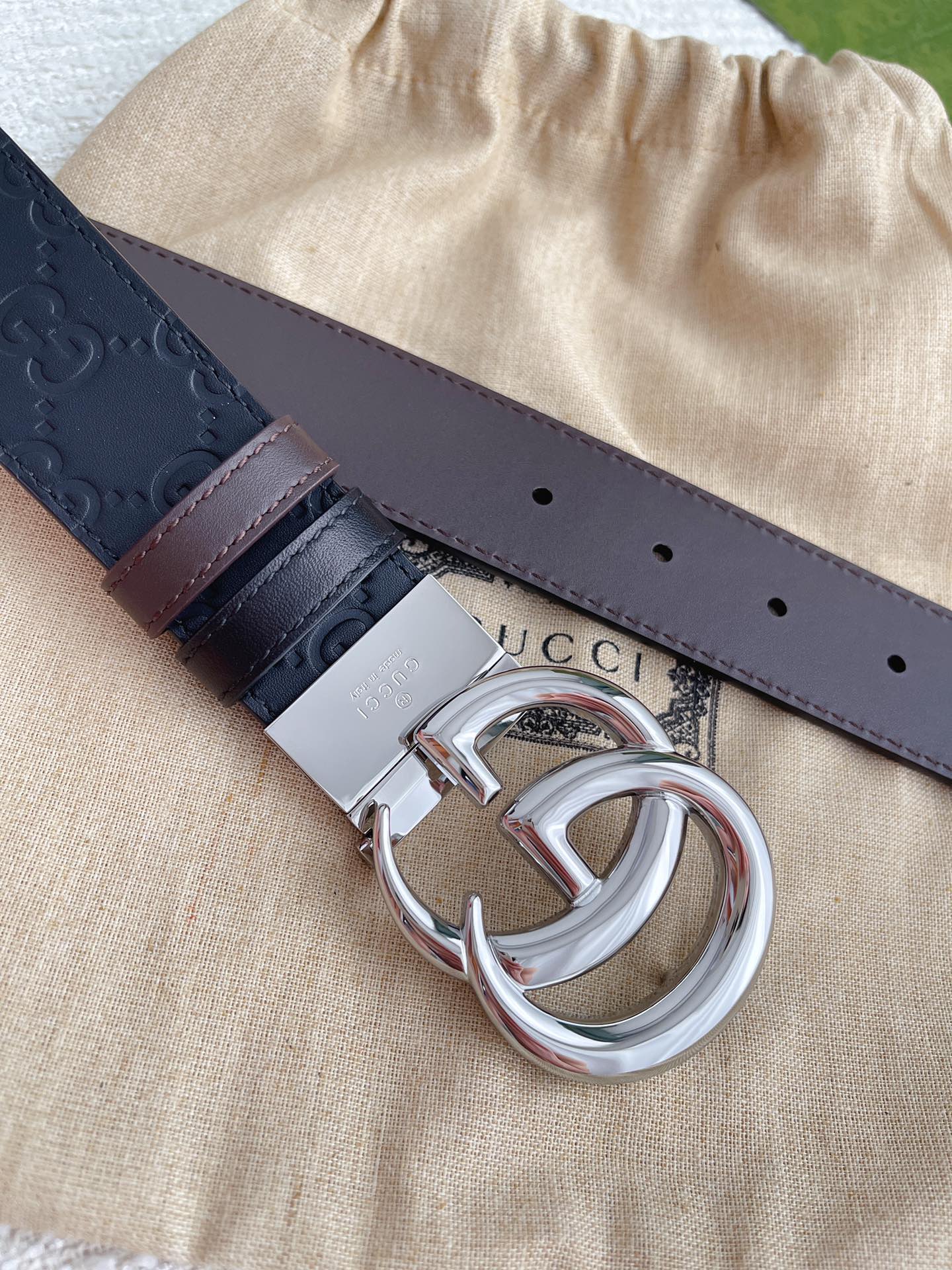 Gucci Men Belt Width 3.8cm