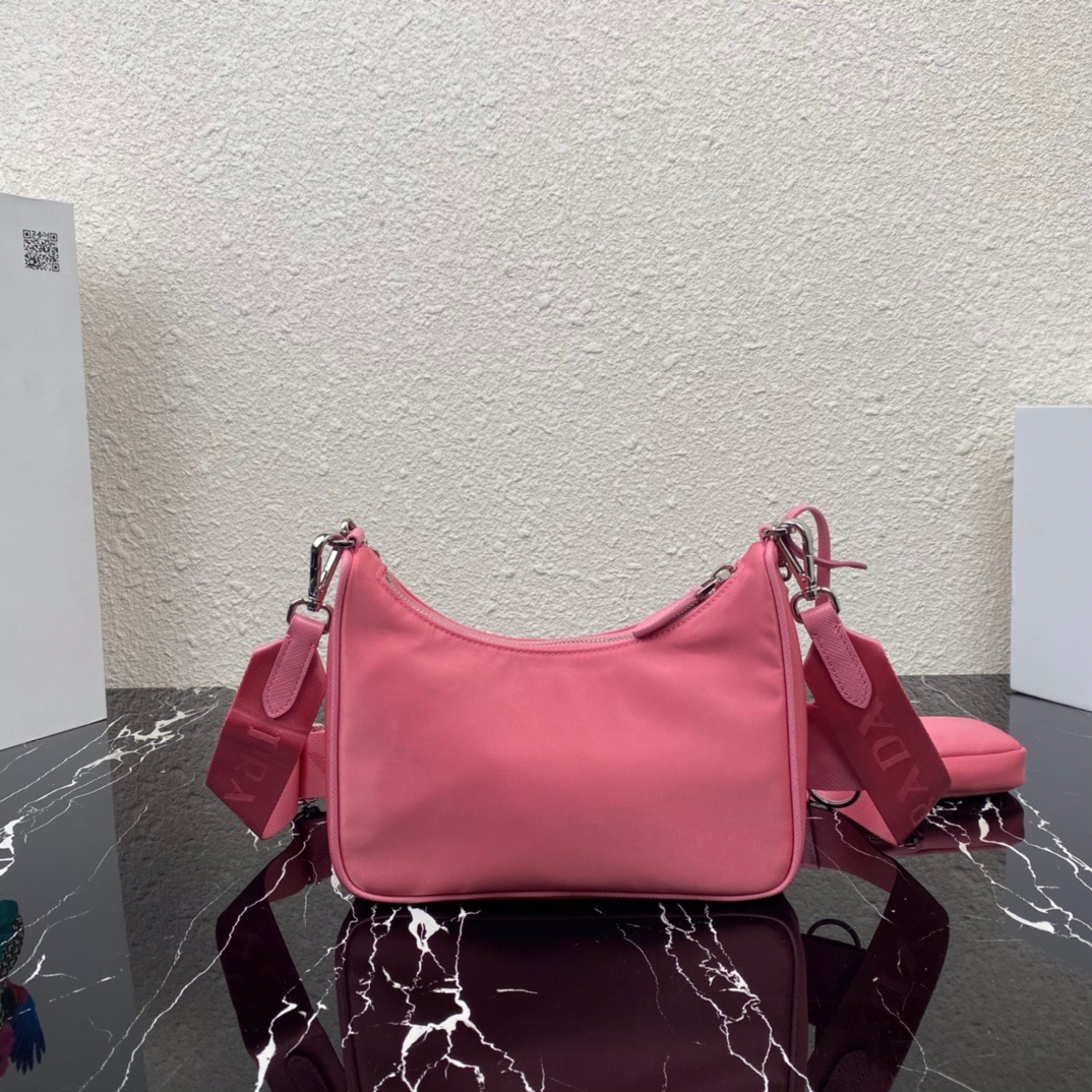 Prada 1BH204 Redition 2005 Women Bags Canvas 22*12*6cm