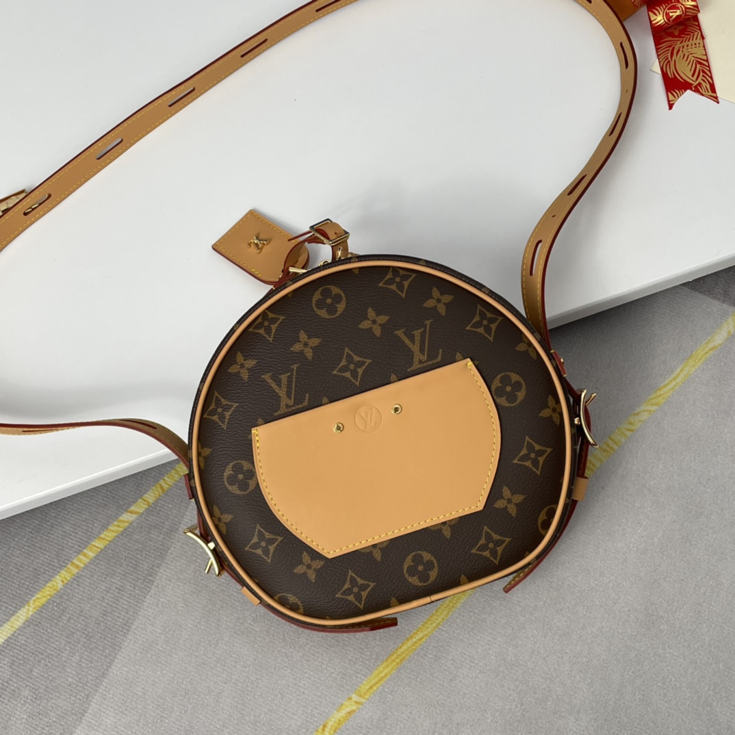 Louis Vuitton M45647 Boite Chapeau Souple Women Bags Size 22.5*20*8cm