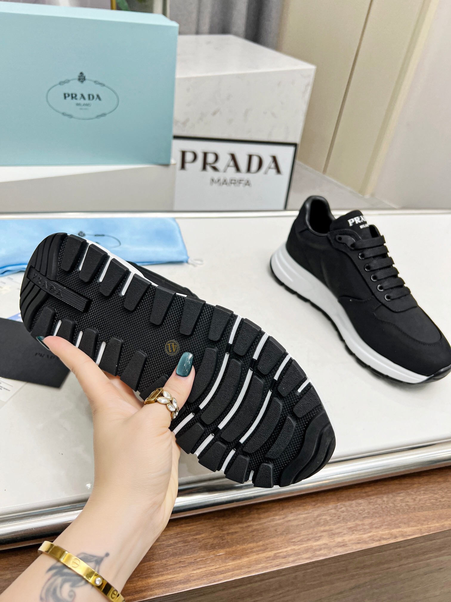 Prada 2024 New Prax 01 Re-Nylon Sneaker Size 36-46