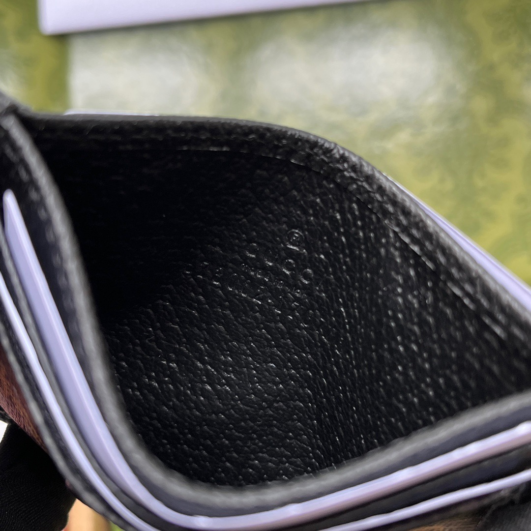 Gucci GG Card case with Interlocking Size 10*7cm Style: 673002