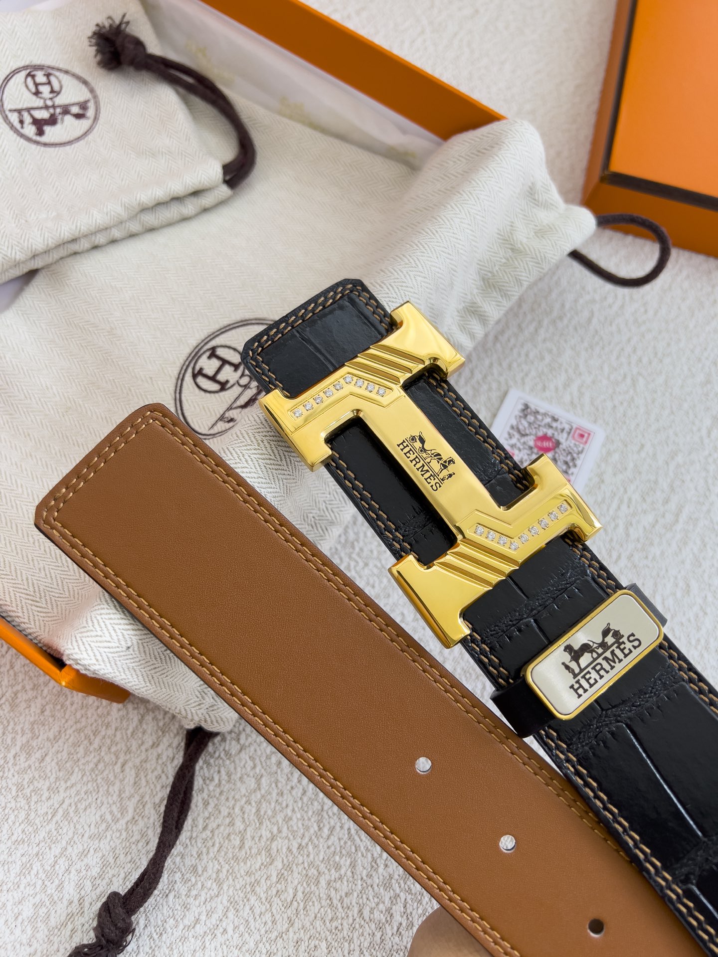 UGG Hermes Men Belt Width 3.8cm