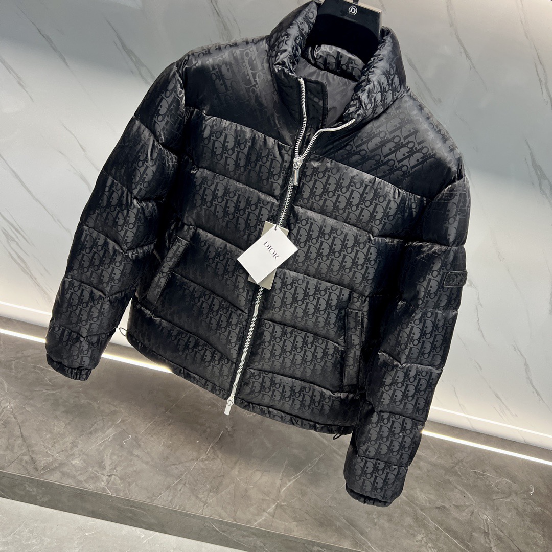 Dior 23FW Oblique Unisex Winter Jacket Size 46-54