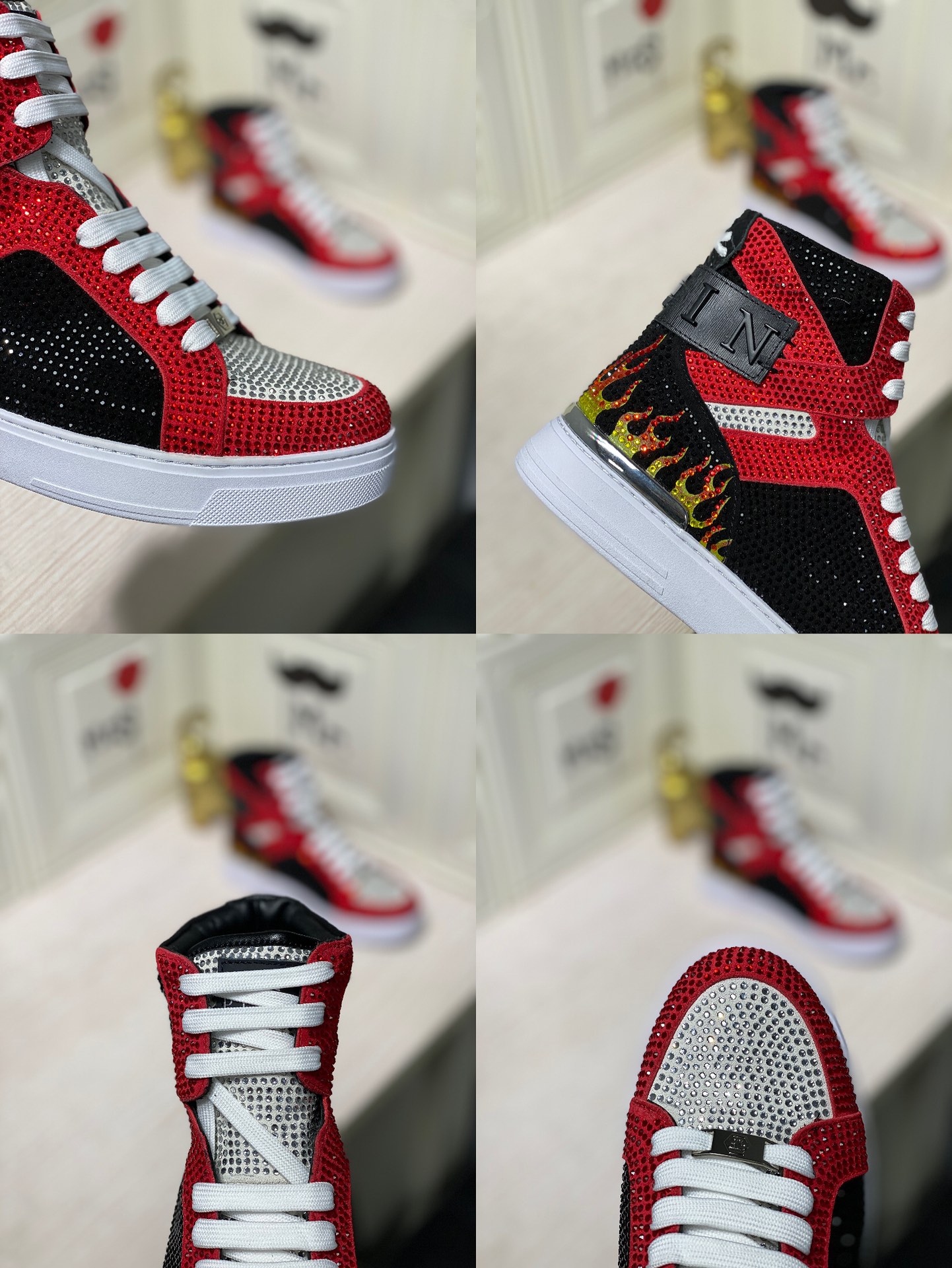 Philipp Plein Mens Outdoor Sneakers Shoes 38 - 45