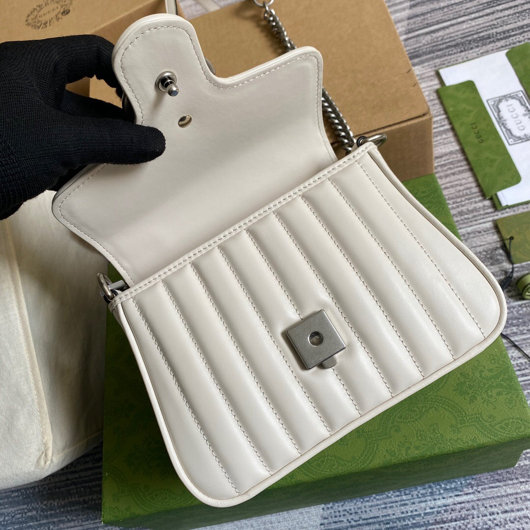 Gucci GG Marmont Top Handle Bags for Women Size 21*15.5*8cm