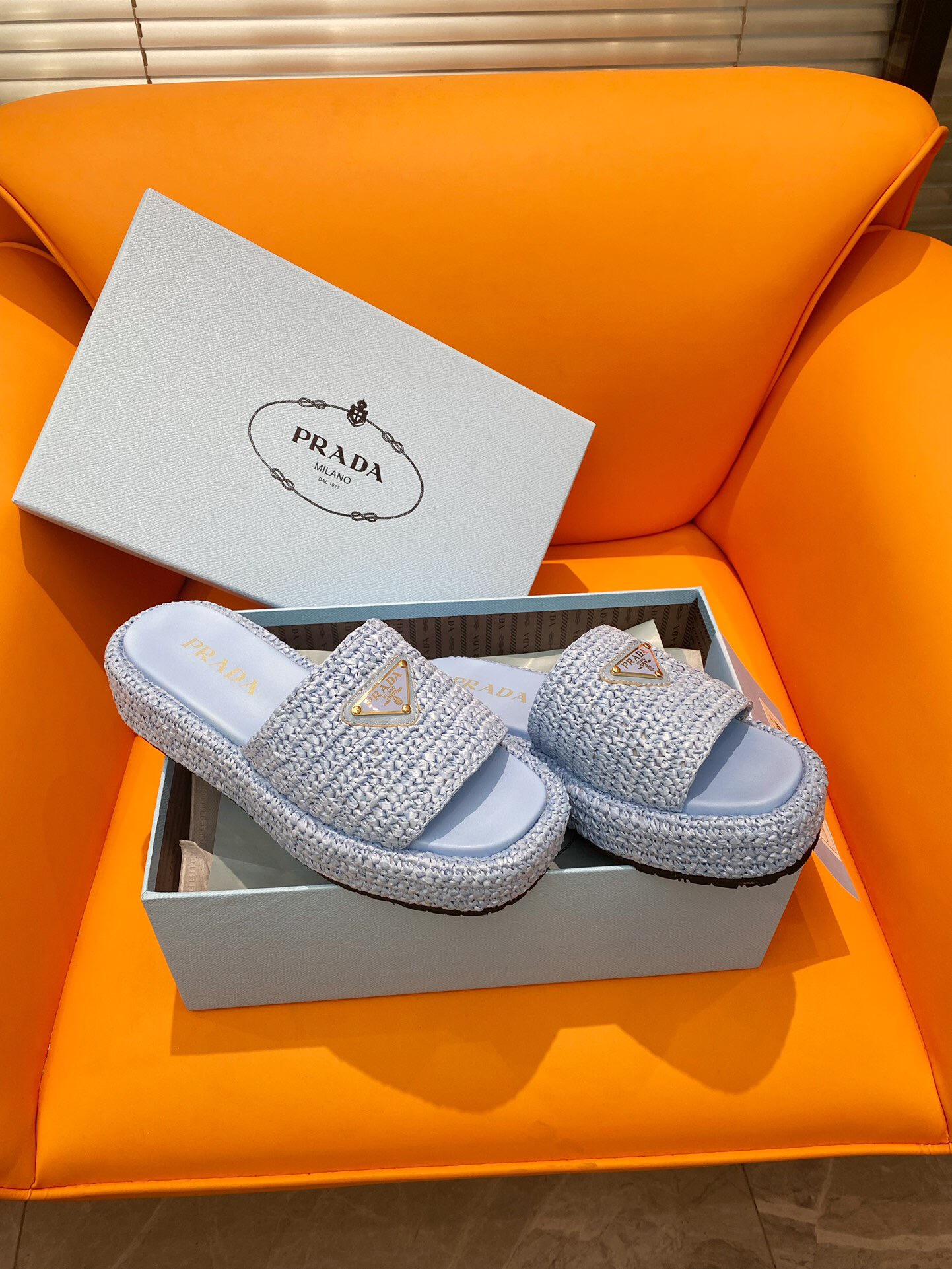 Prada 2024 New Monolith sandals Size 36-40