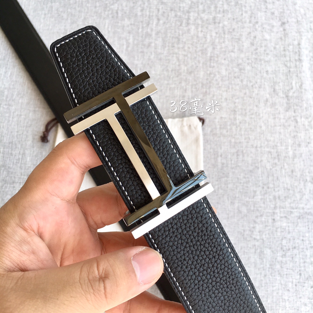 Hermes Men Belt Width 3.8cm