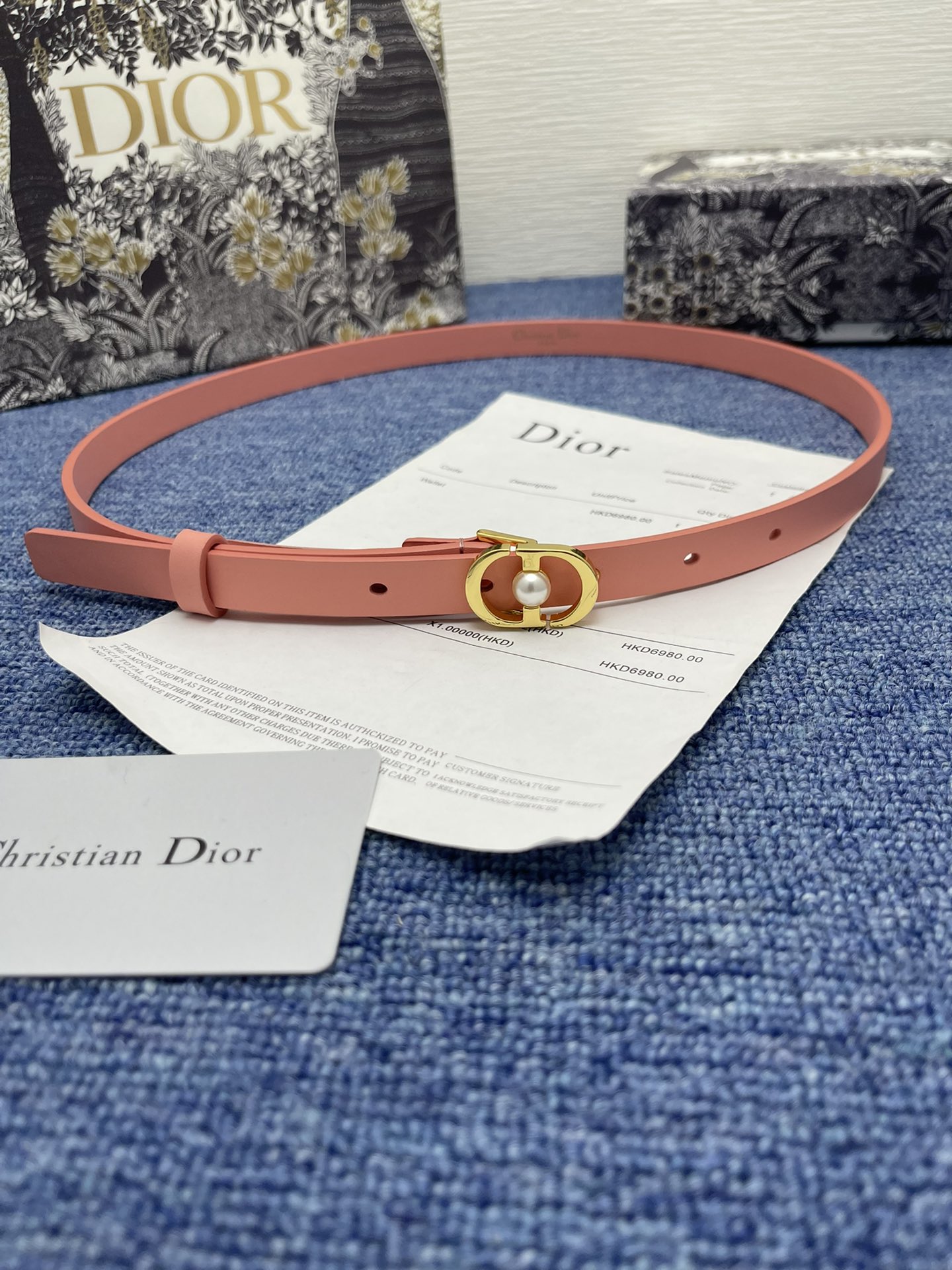 Dior Women Belt Width 2cm