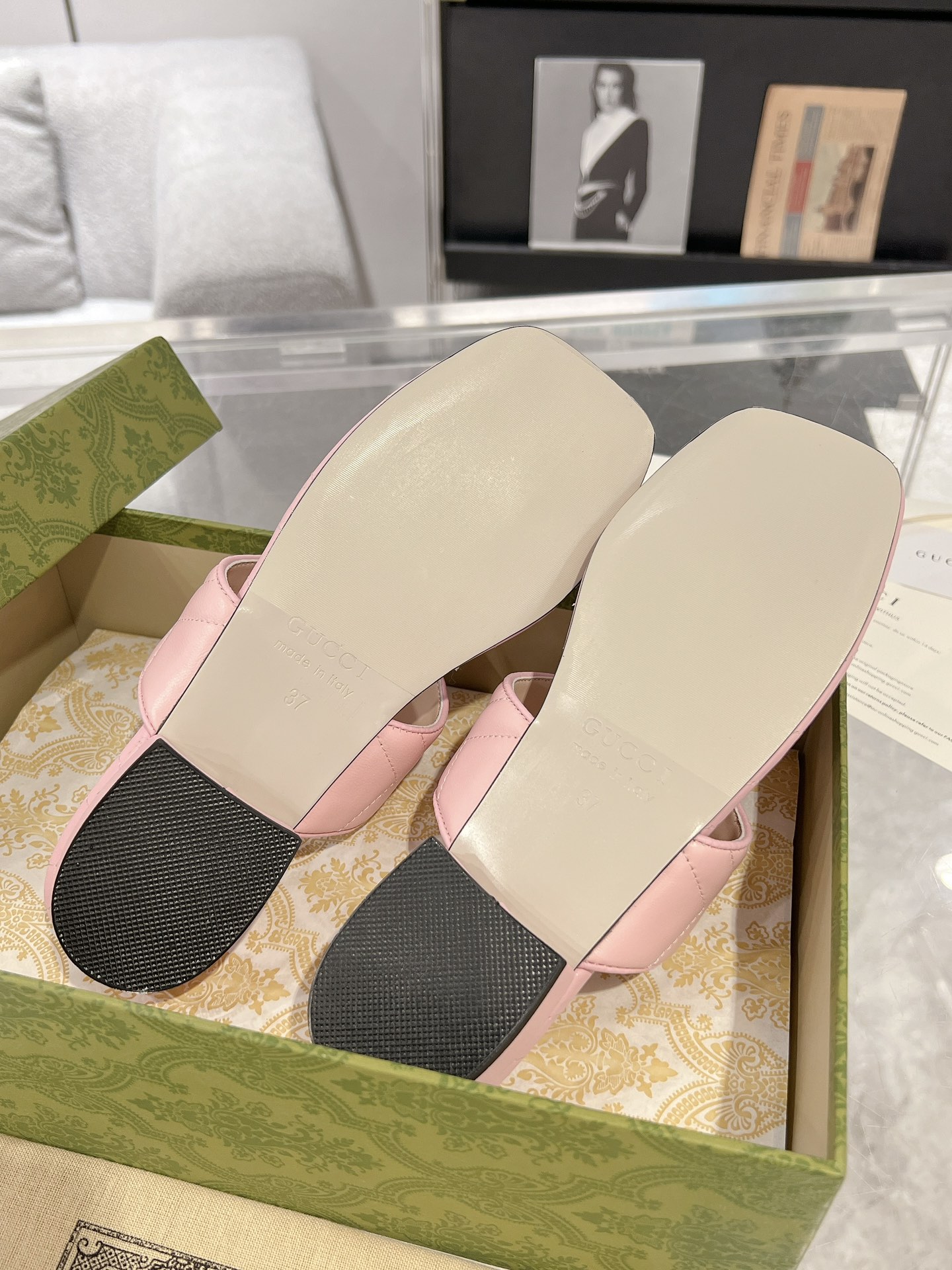 Gucci GG Marmont Slippers Size 36-41